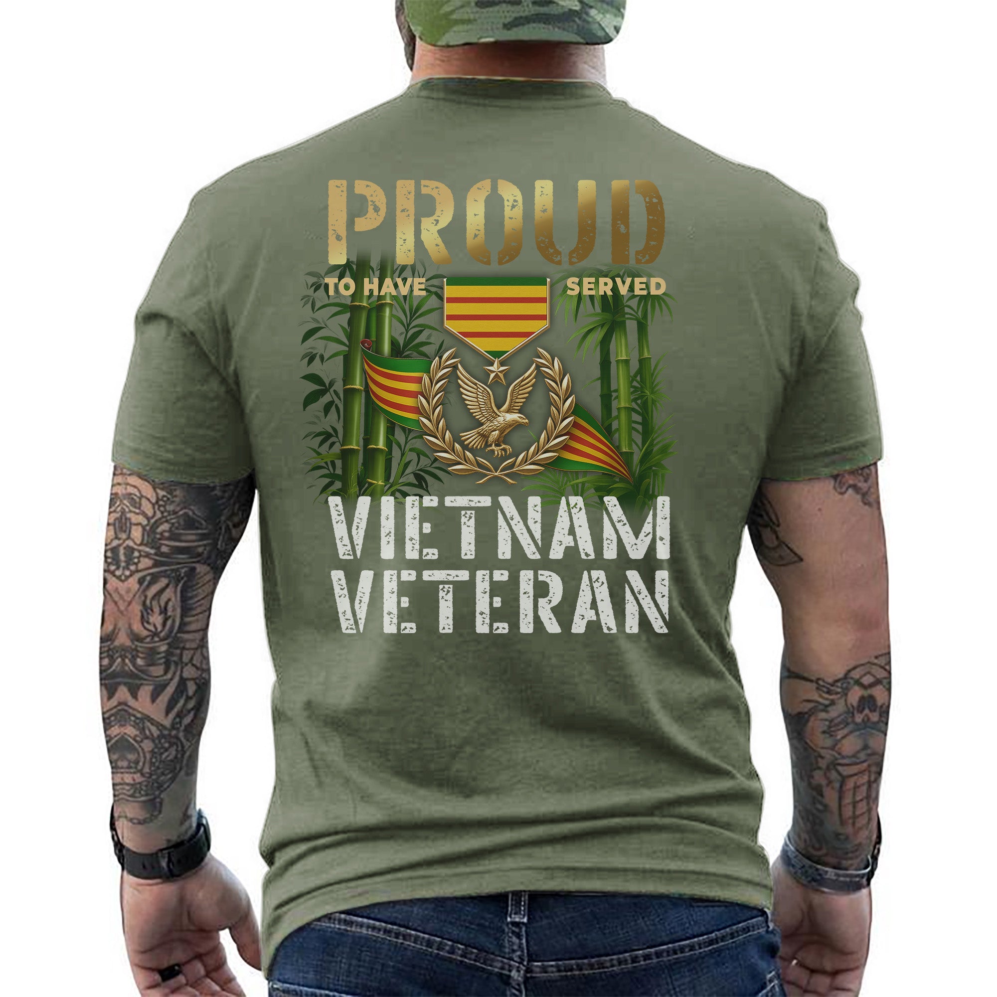 Proud to Have Served Vietnam Veteran T-Shirt