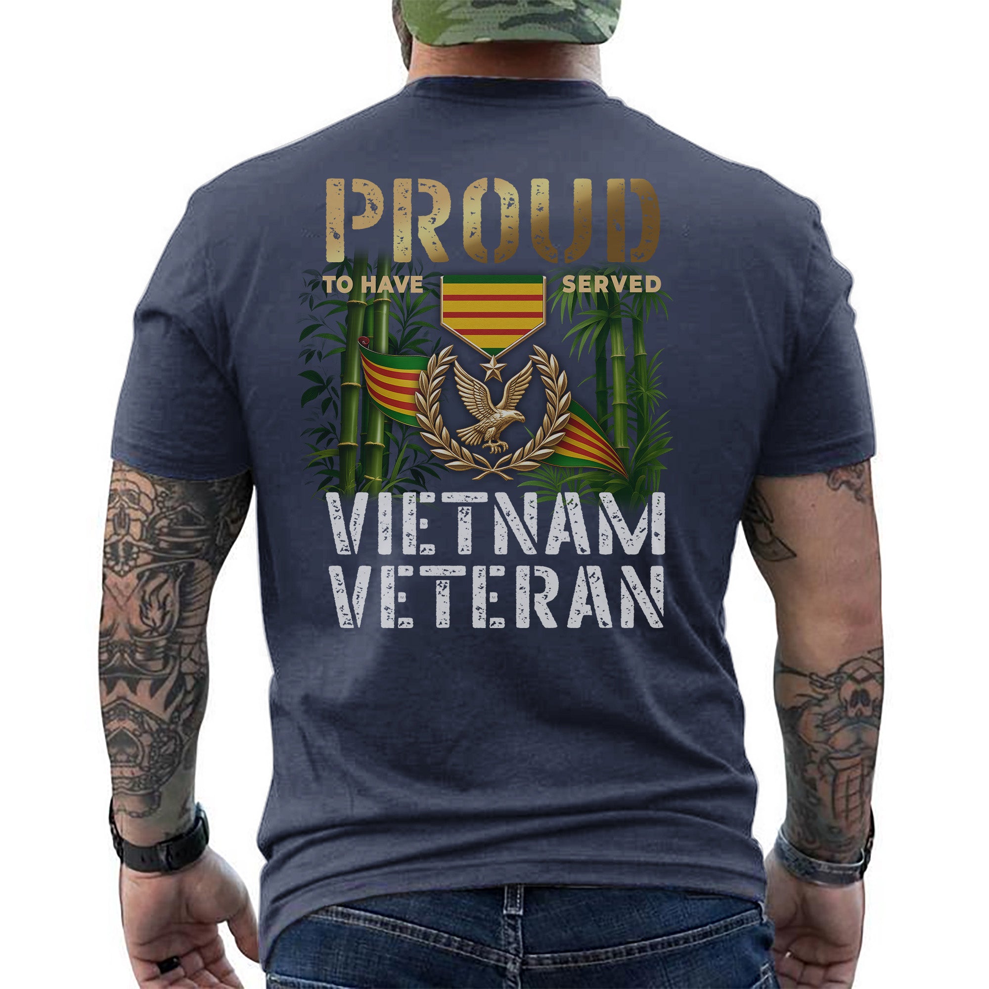 Proud to Have Served Vietnam Veteran T-Shirt