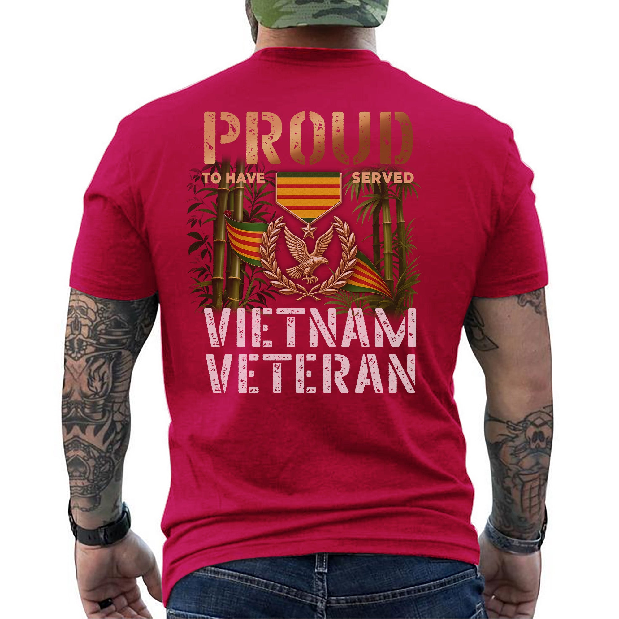 Proud to Have Served Vietnam Veteran T-Shirt