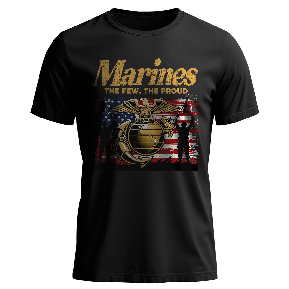 Marines The Few The Proud Elite Warriors T-Shirt Main image