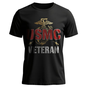USMC Veteran Proud Marine for Life T-Shirt