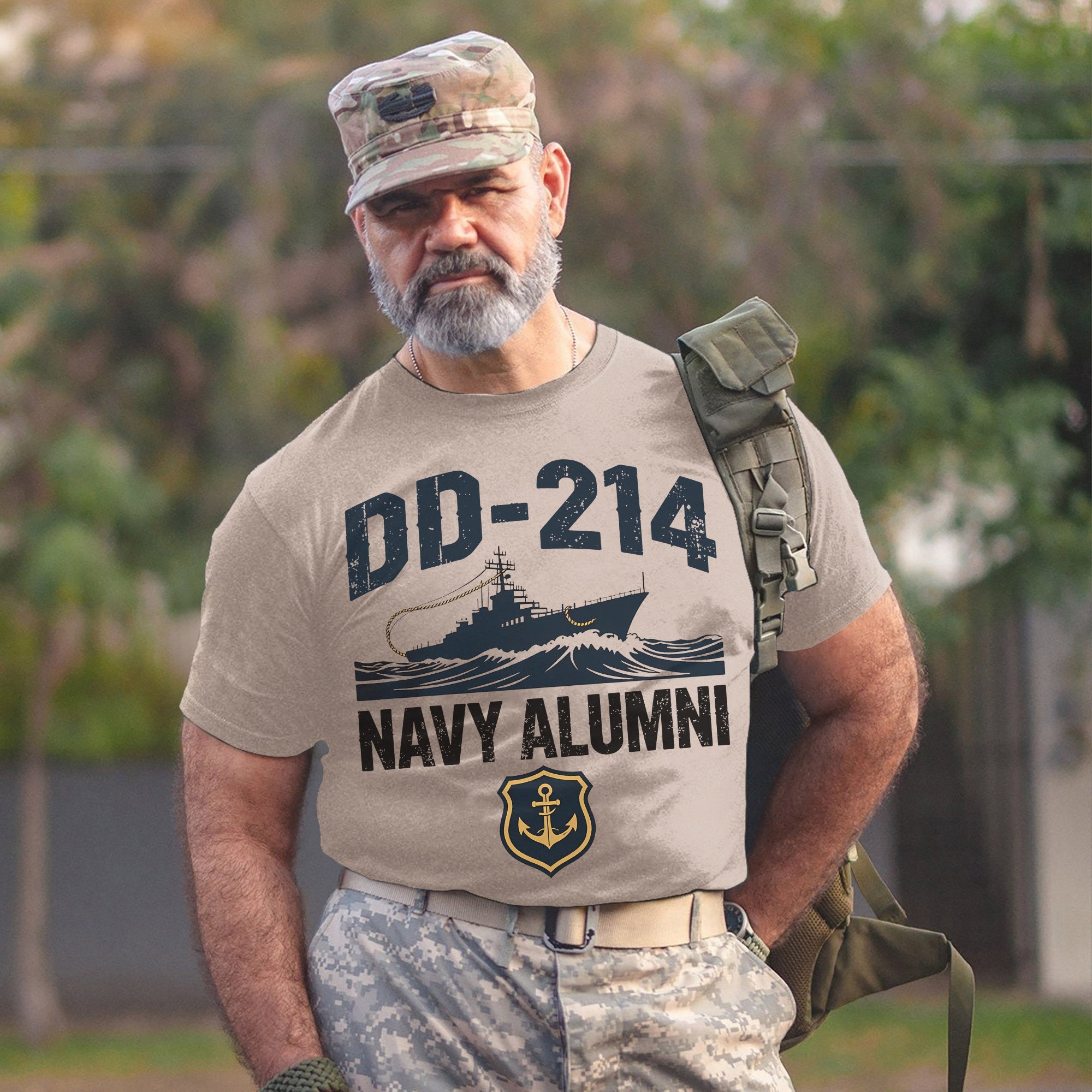 DD-214 Navy Alumni Honoring Proud Service Lifelong Brotherhood and Commitment to the Sea T-Shirt
