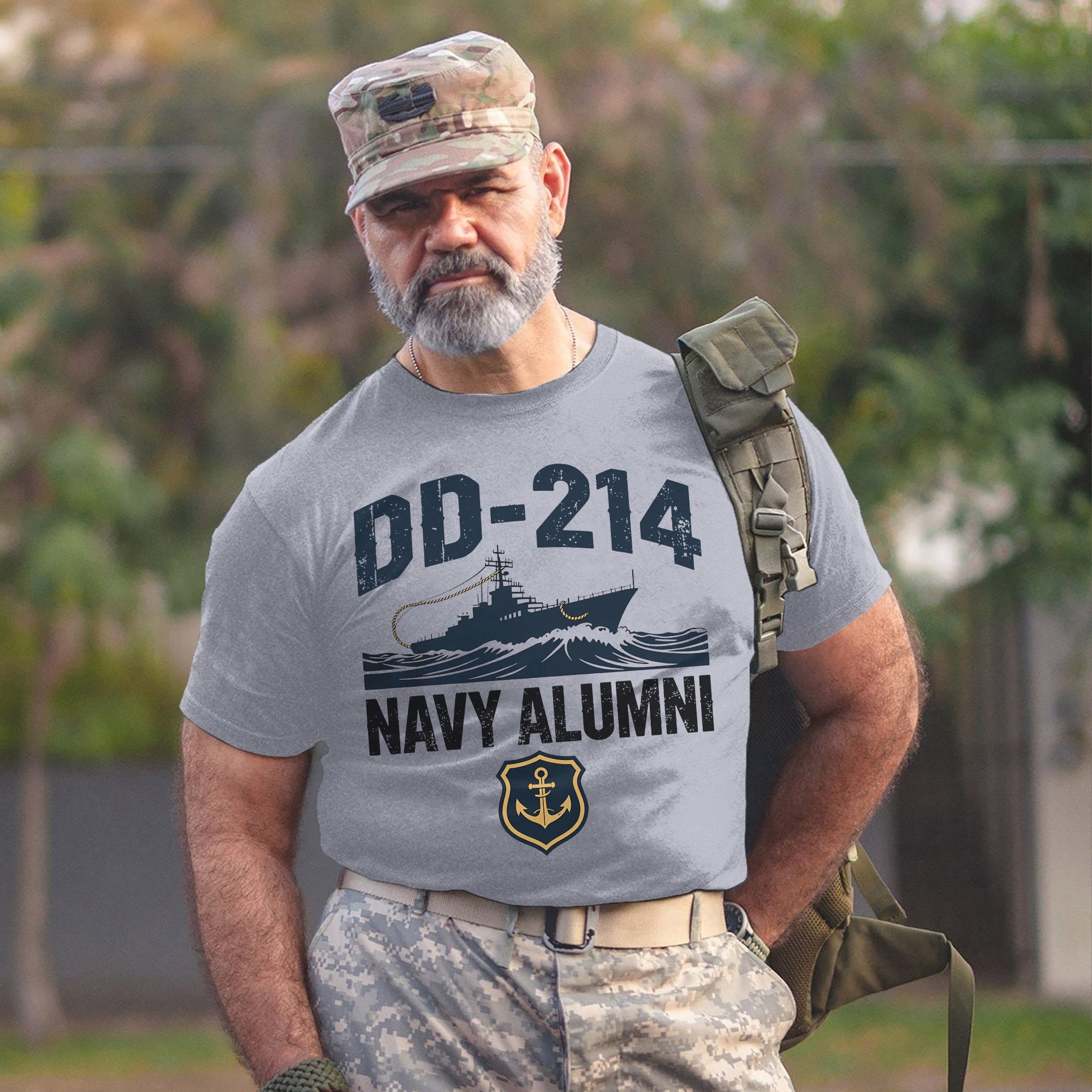 DD-214 Navy Alumni Honoring Proud Service Lifelong Brotherhood and Commitment to the Sea T-Shirt
