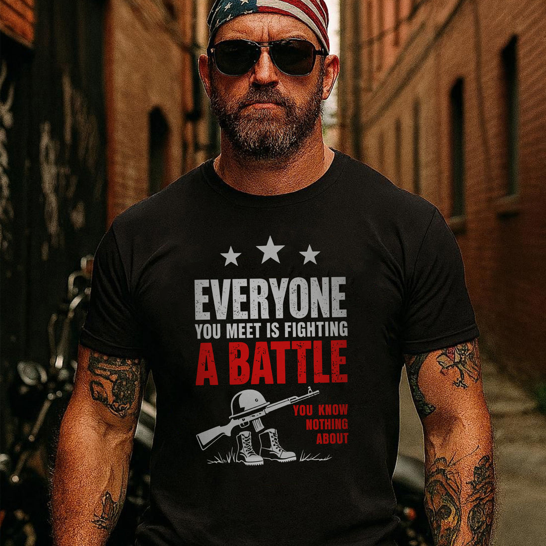 Everyone You Meet Is Fighting a Battle You Know Nothing About Choose Kindness and Compassion T-Shirt