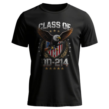 Class of DD-214 Proud Veteran Graduate of T-Shirt