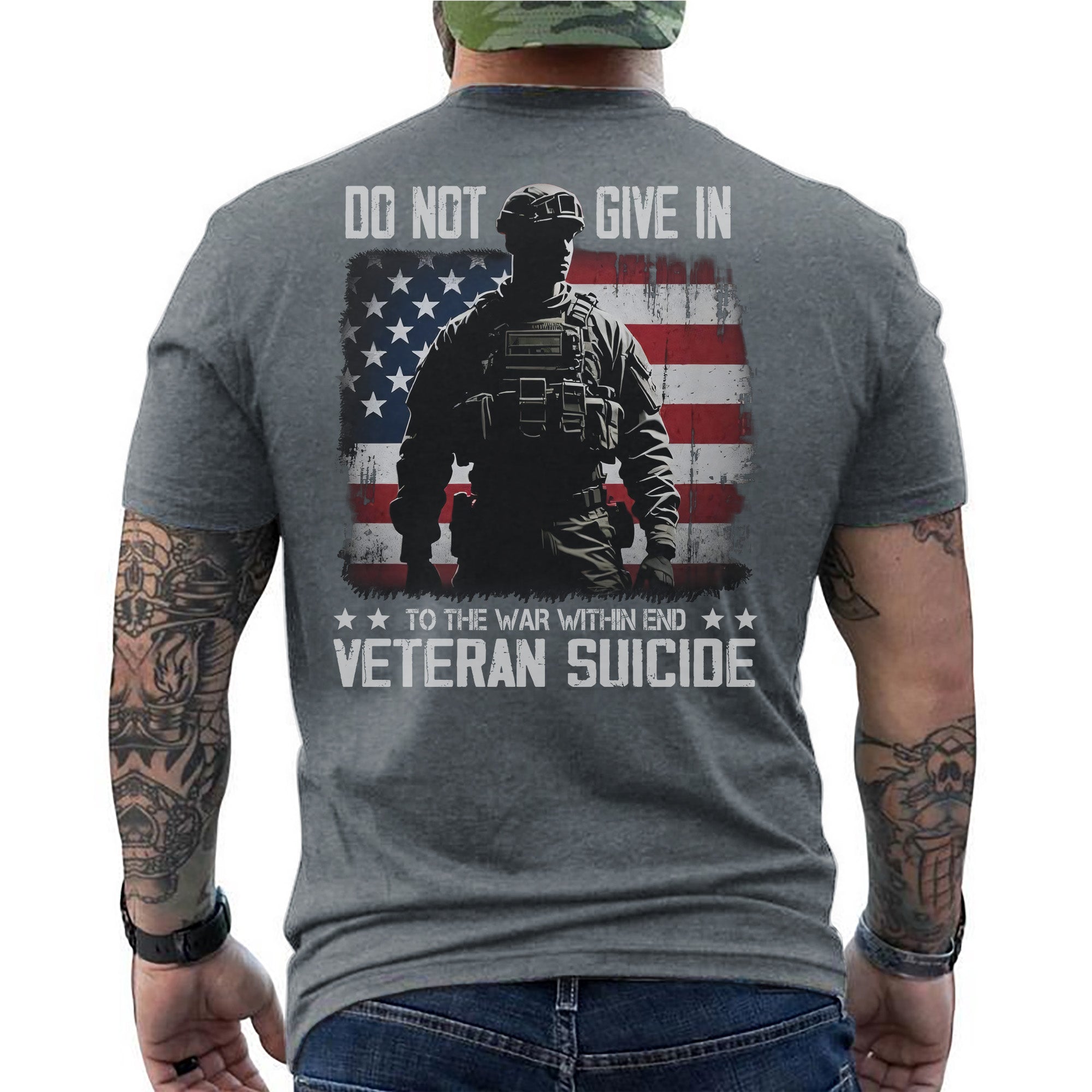 End Veteran Suicide Fight the War Within T-Shirt
