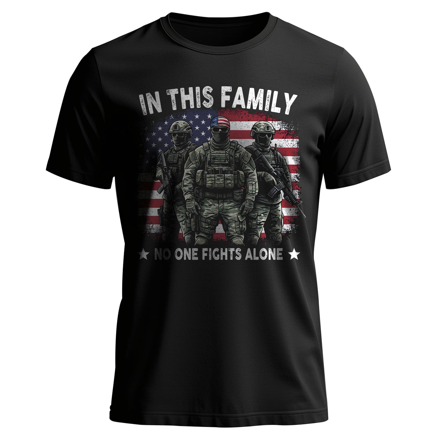In This Family No One Fights Alone United T-Shirt