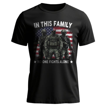In This Family No One Fights Alone United T-Shirt