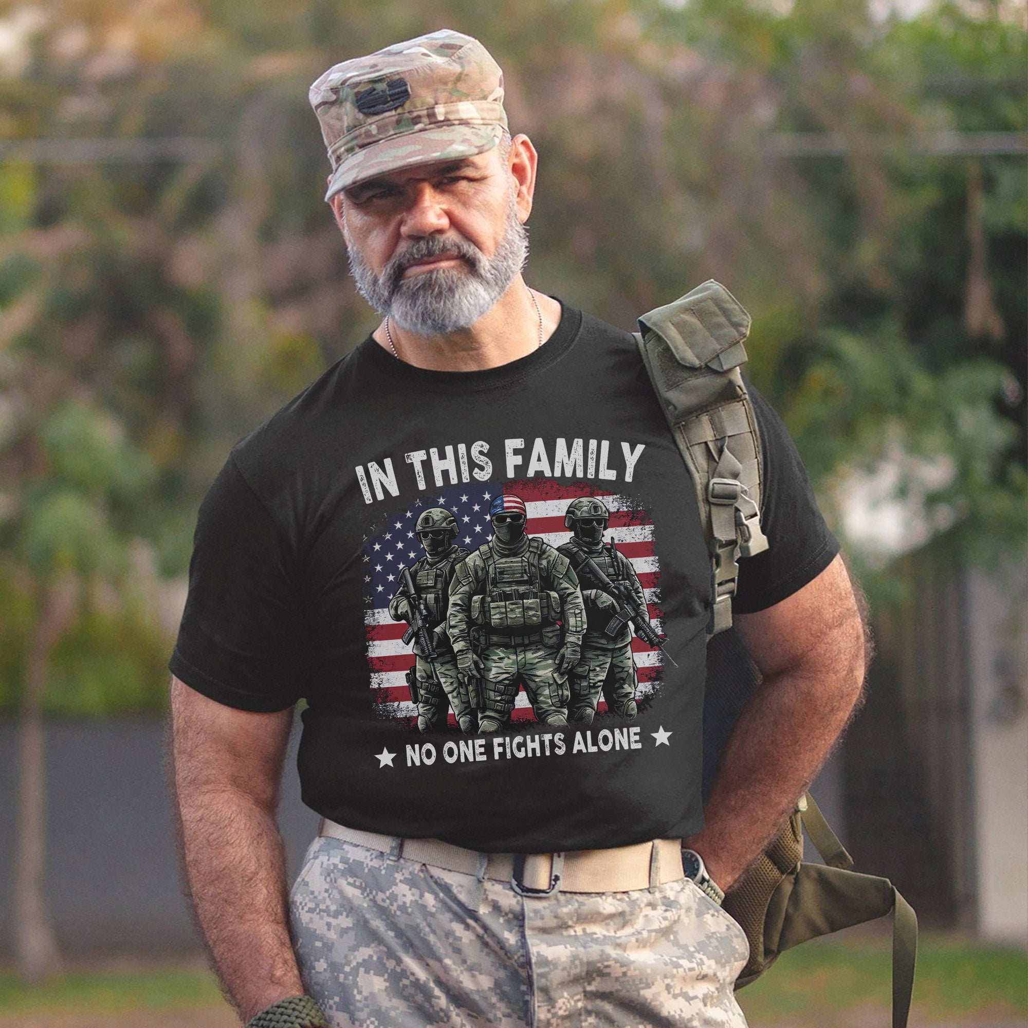 In This Family No One Fights Alone United T-Shirt