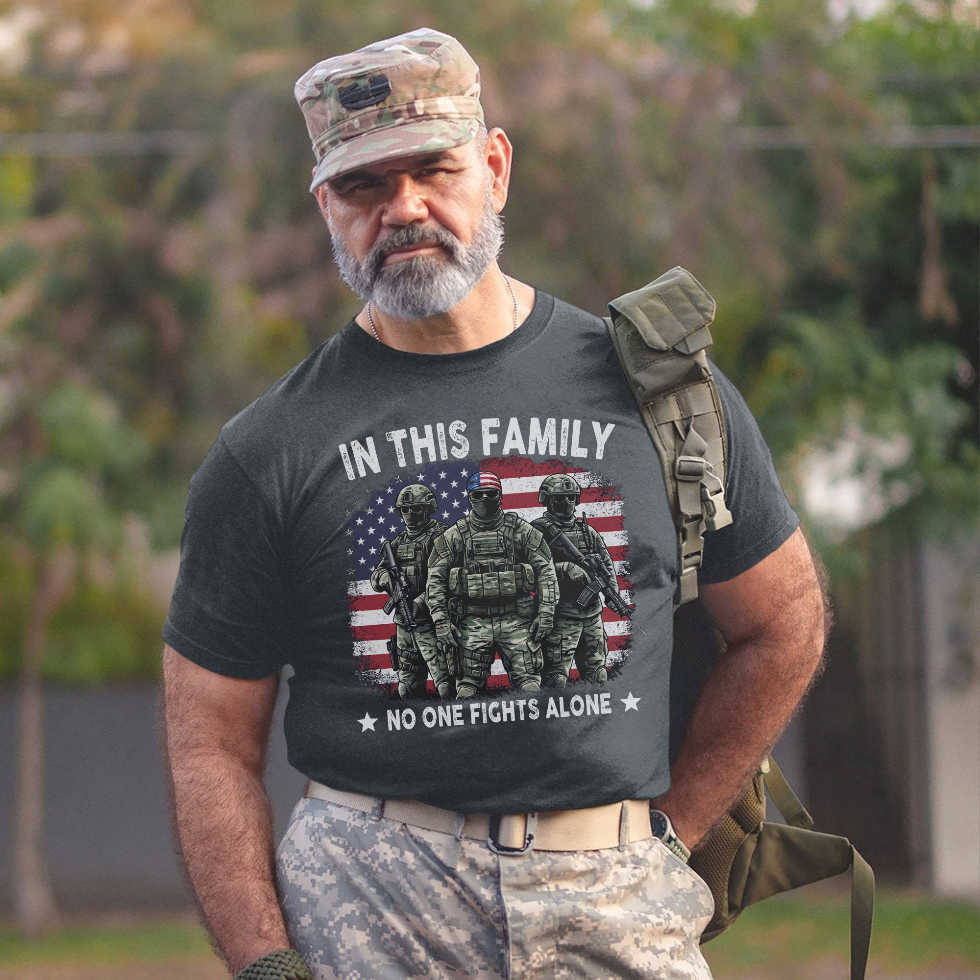 In This Family No One Fights Alone United T-Shirt