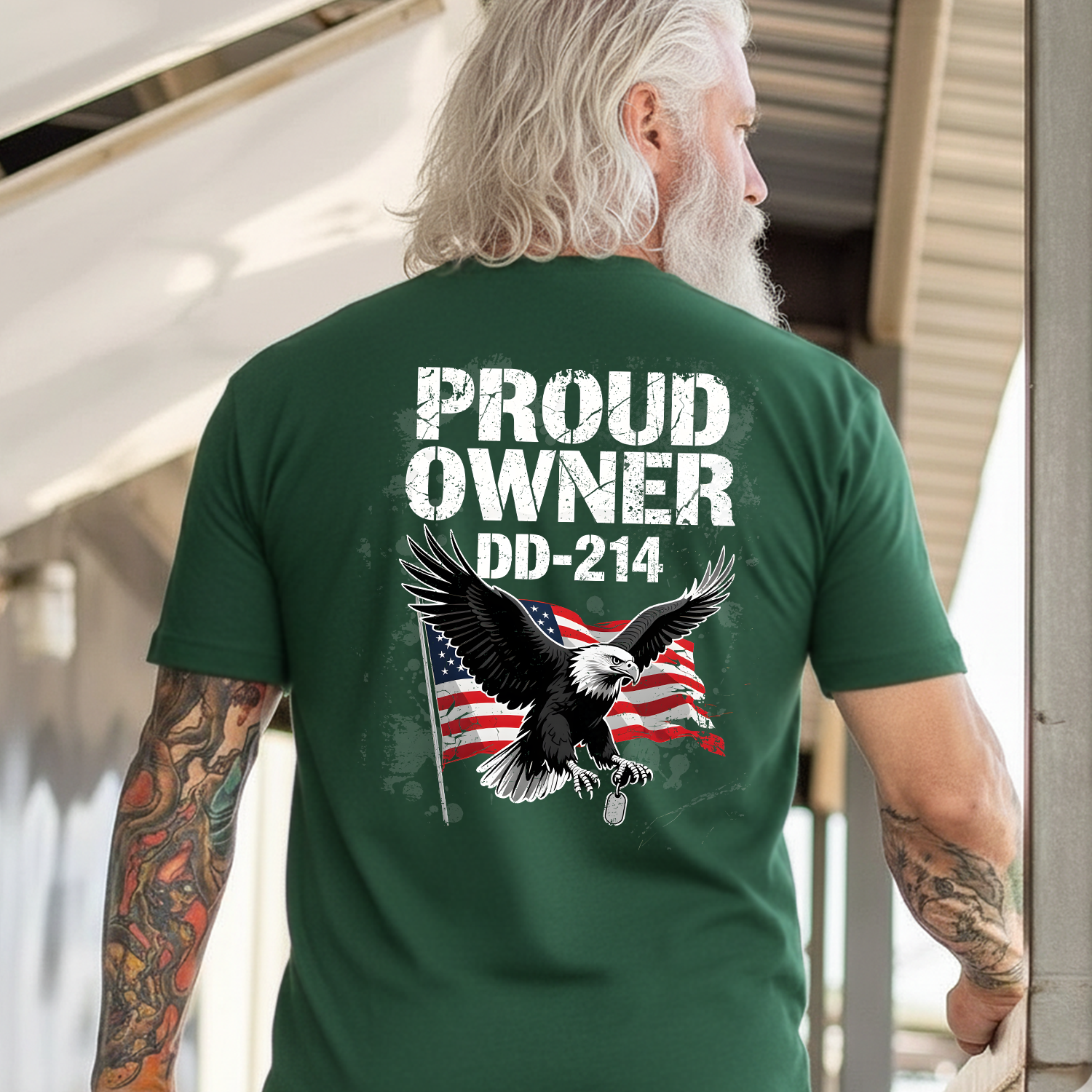 Proud Owner of DD-214 Proof of Service T-Shirt
