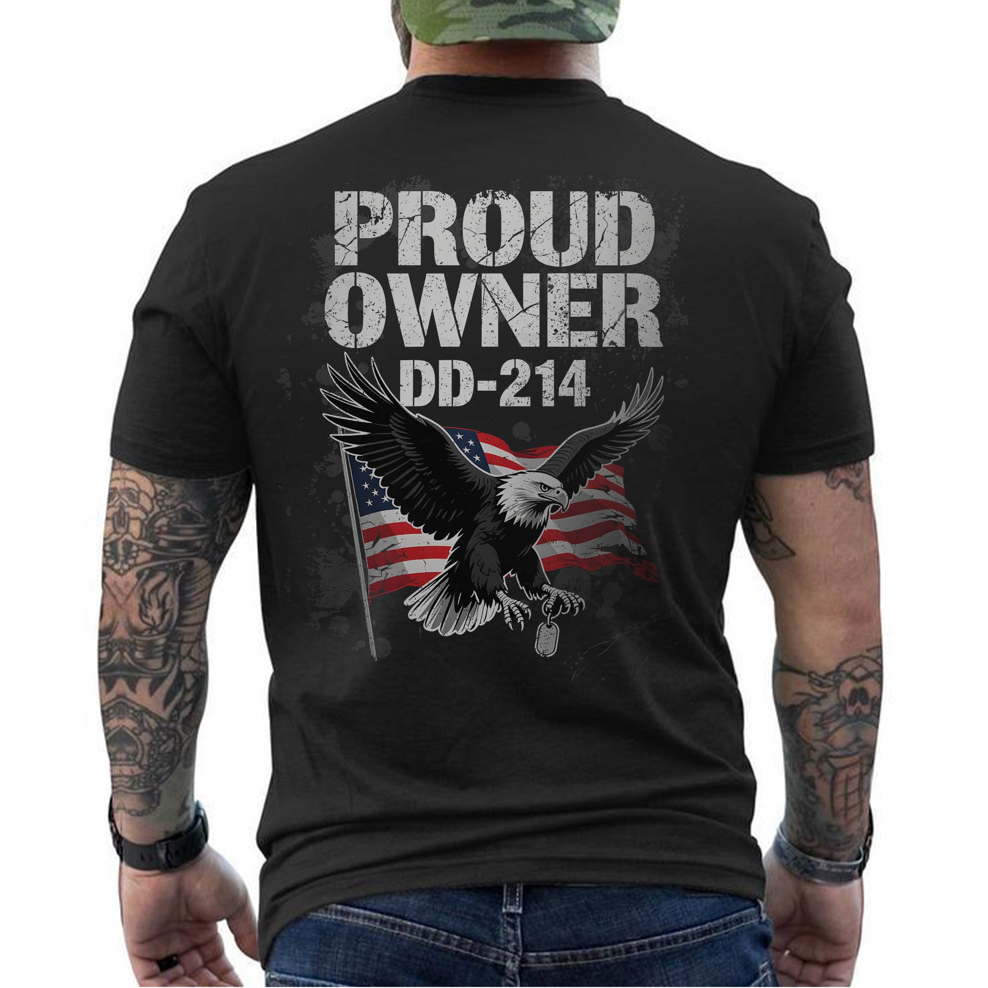 Proud Owner of DD-214 Proof of Service T-Shirt