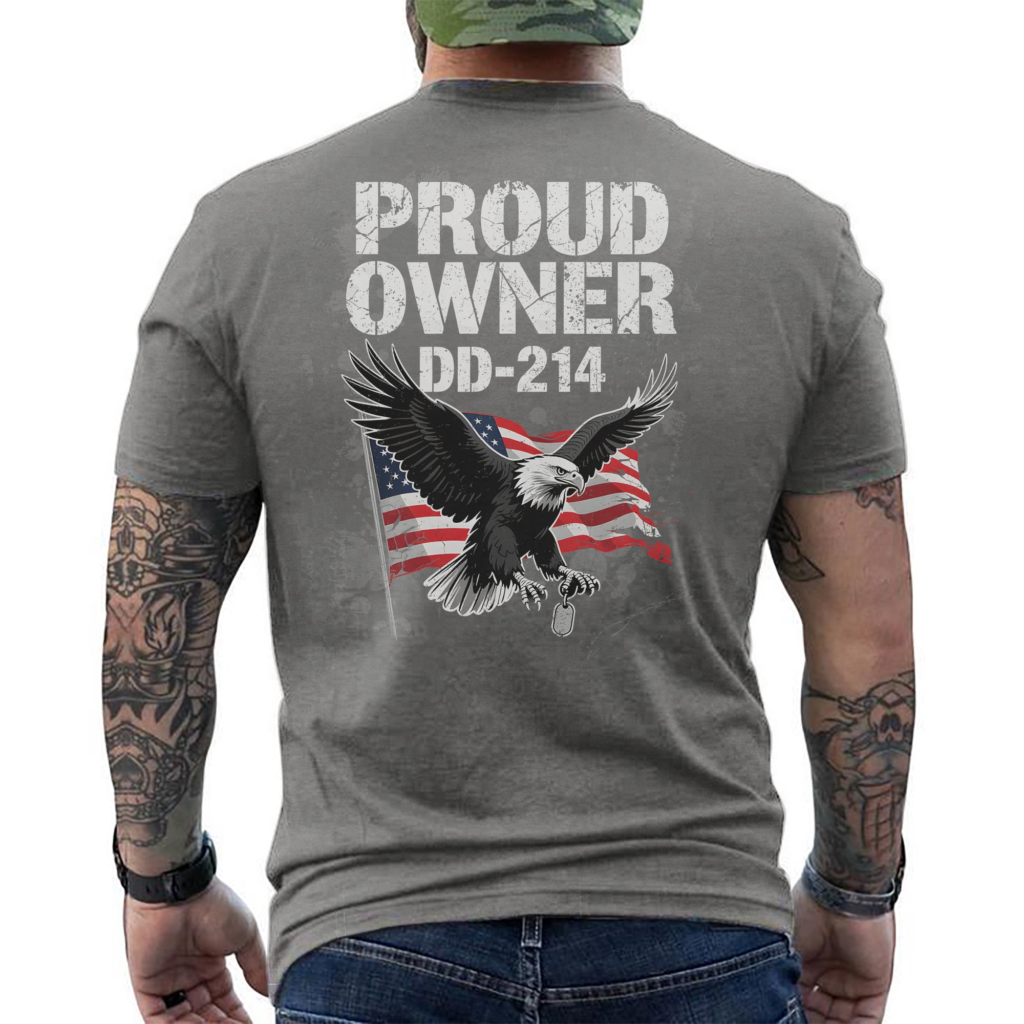 Proud Owner of DD-214 Proof of Service T-Shirt