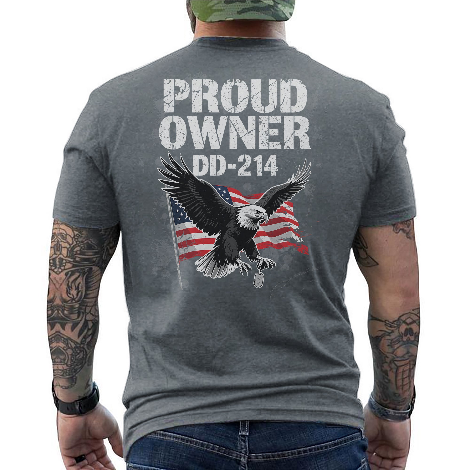 Proud Owner of DD-214 Proof of Service T-Shirt