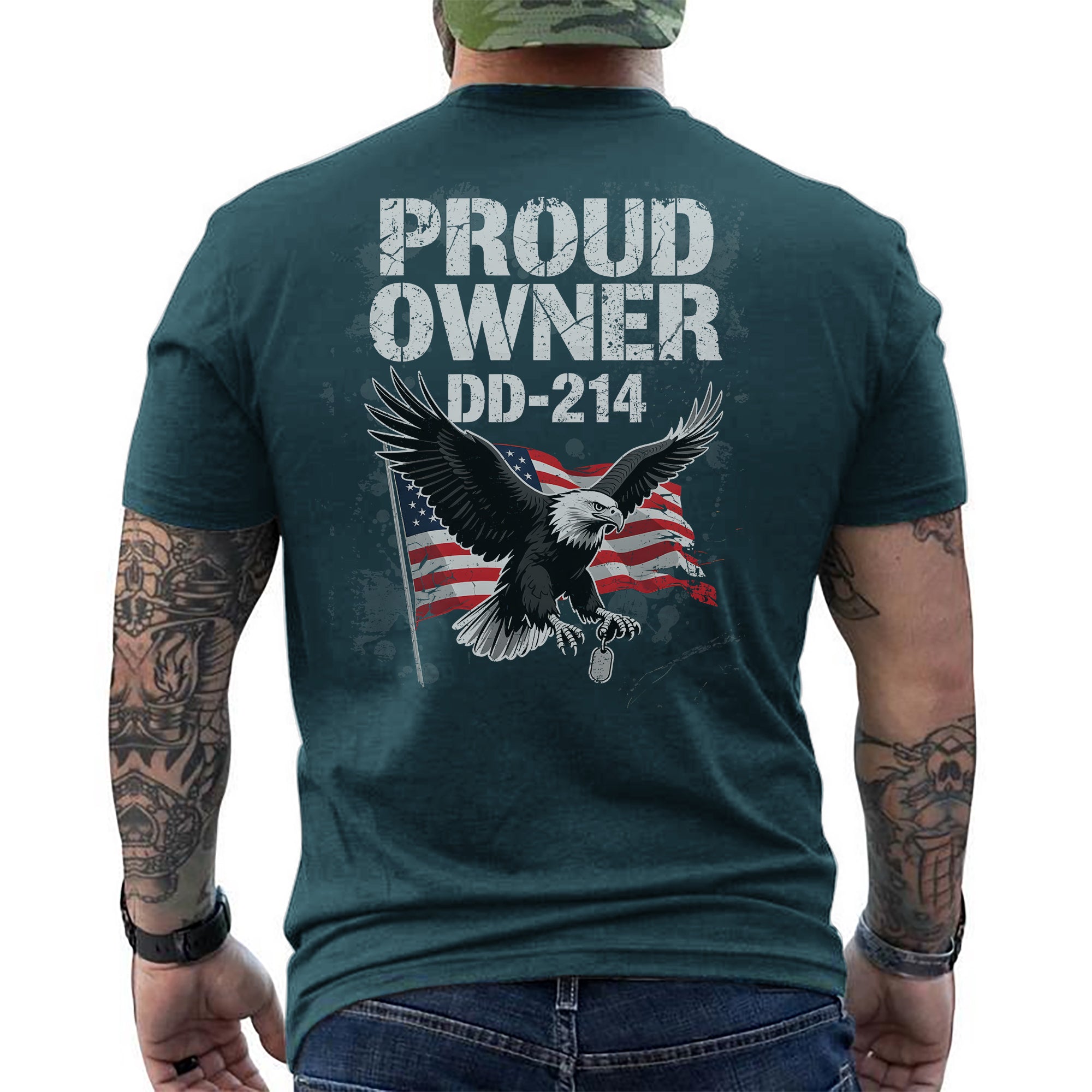 Proud Owner of DD-214 Proof of Service T-Shirt
