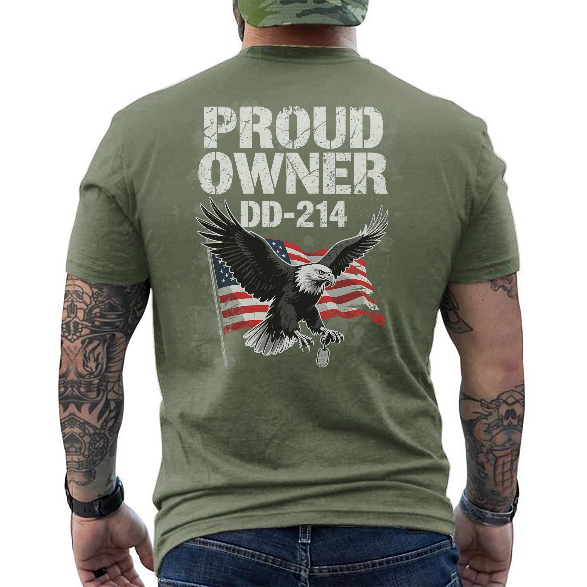 Proud Owner of DD-214 Proof of Service T-Shirt