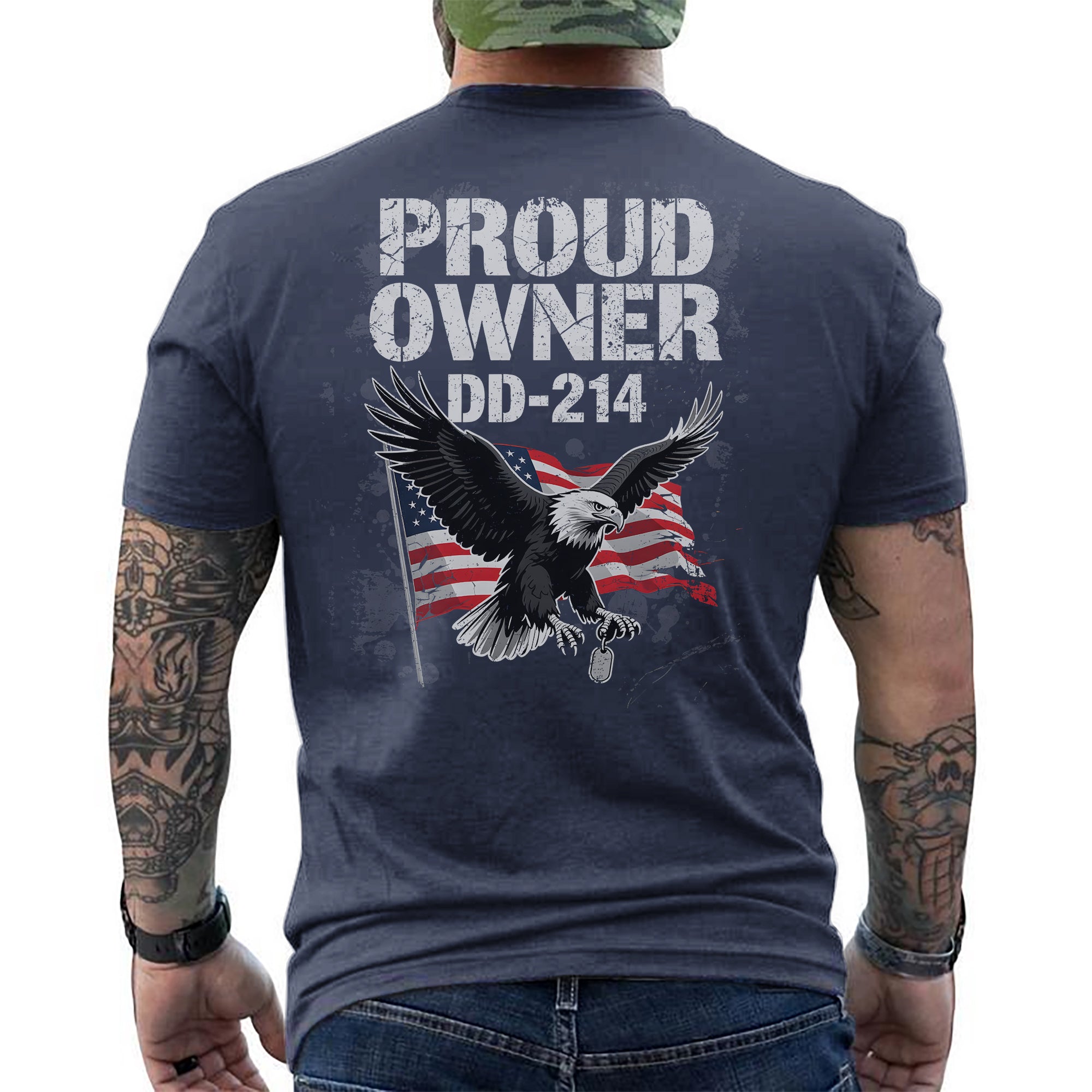 Proud Owner of DD-214 Proof of Service T-Shirt