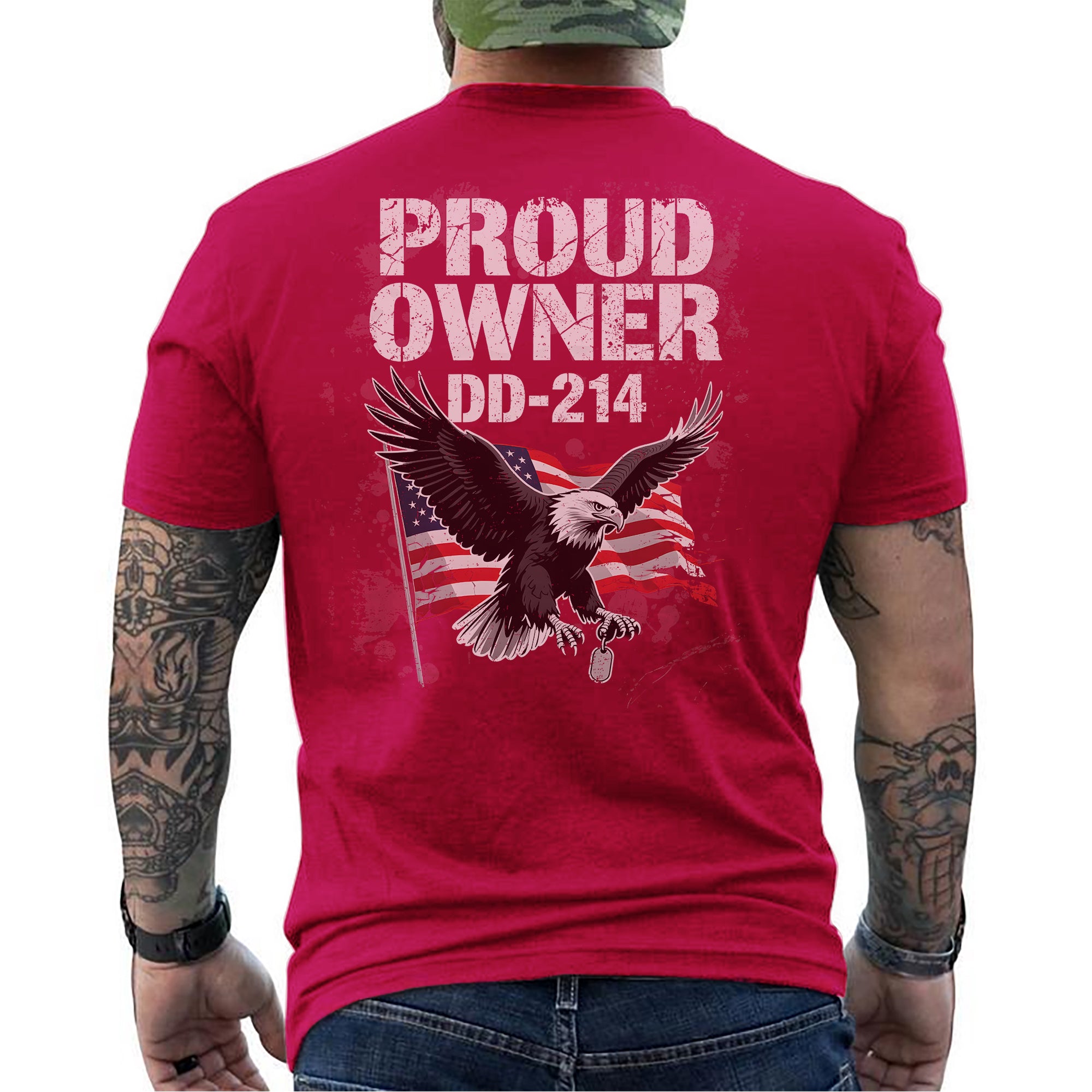 Proud Owner of DD-214 Proof of Service T-Shirt