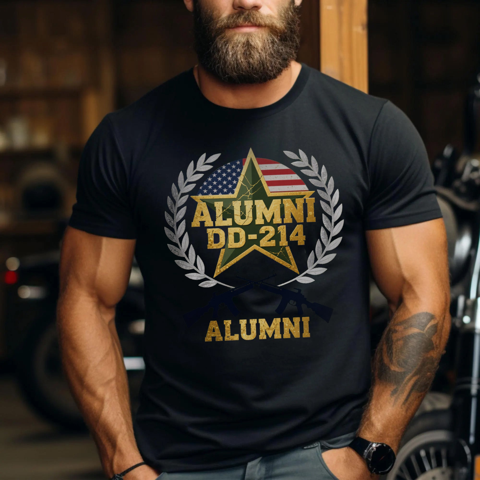 DD-214 Alumni Lifelong Member of the Veteran Brotherhood Forged by Service and Sacrifice T-Shirt