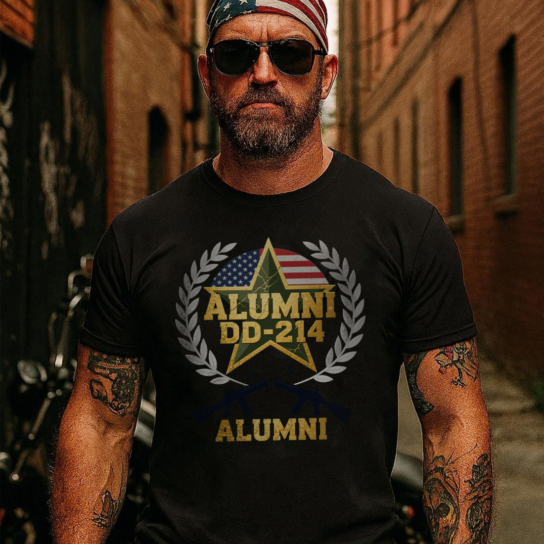 DD-214 Alumni Lifelong Member of the Veteran Brotherhood Forged by Service and Sacrifice T-Shirt