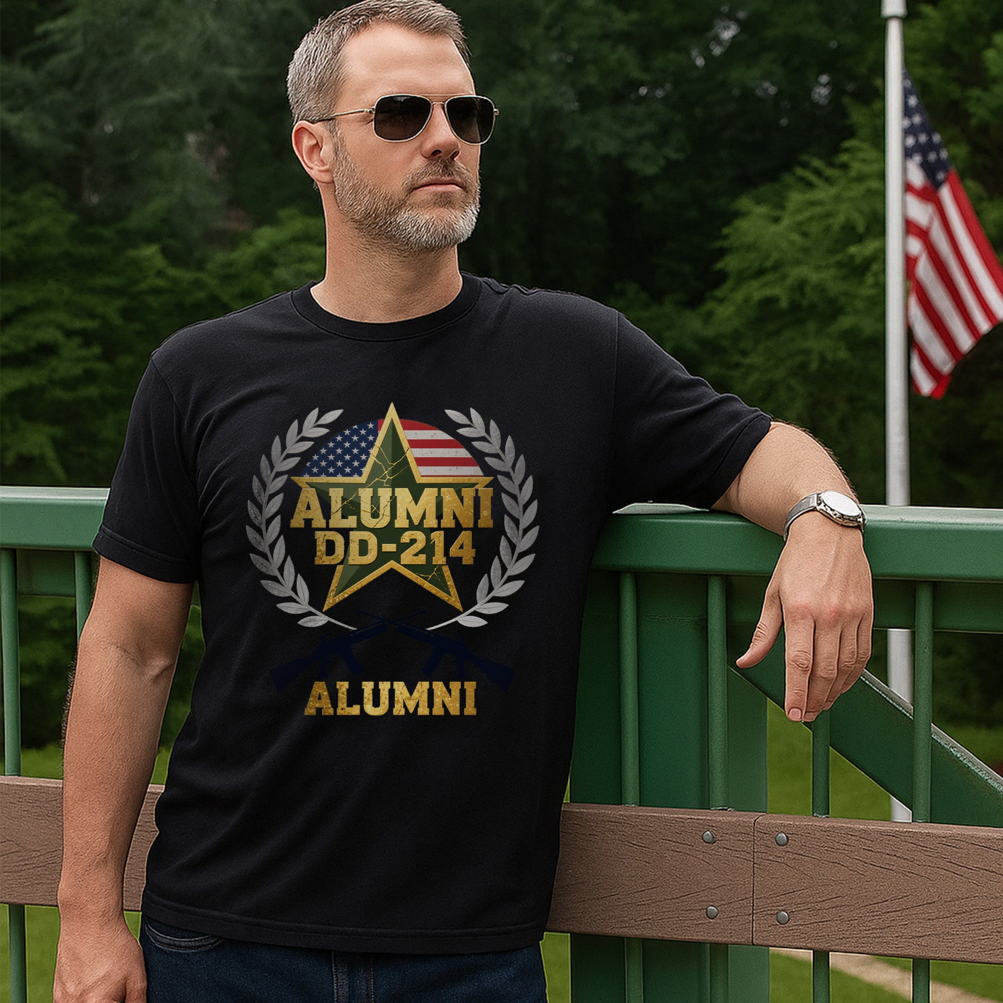 DD-214 Alumni Lifelong Member of the Veteran Brotherhood Forged by Service and Sacrifice T-Shirt