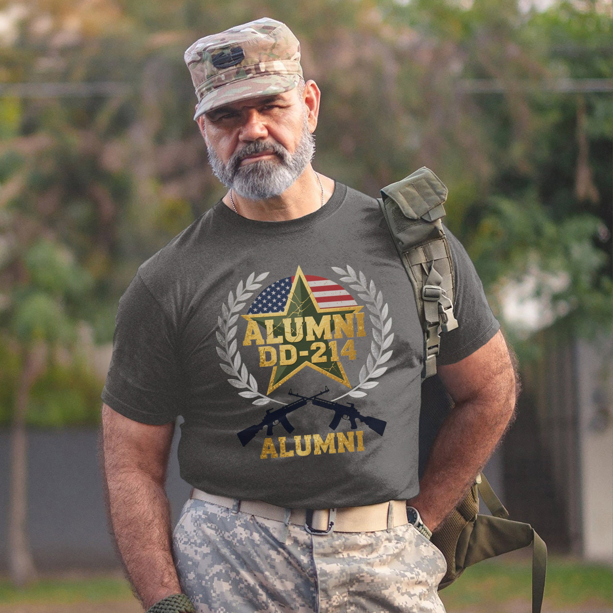 DD-214 Alumni Lifelong Member of the Veteran Brotherhood Forged by Service and Sacrifice T-Shirt