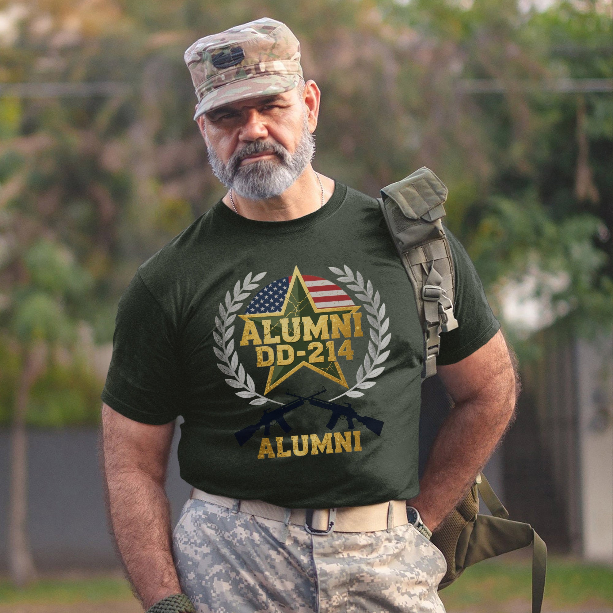DD-214 Alumni Lifelong Member of the Veteran Brotherhood Forged by Service and Sacrifice T-Shirt