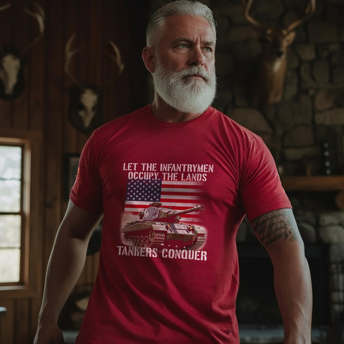 Let the Infantrymen Occupy the Lands T-Shirt