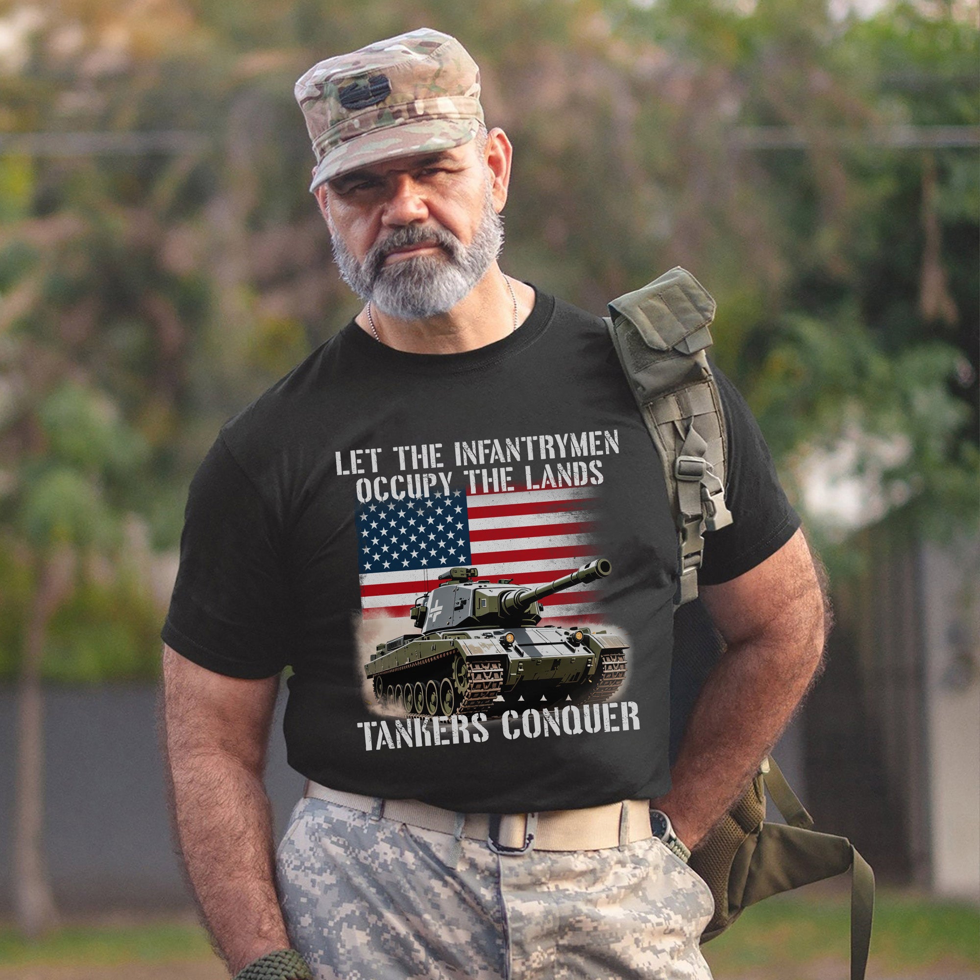 Let the Infantrymen Occupy the Lands T-Shirt