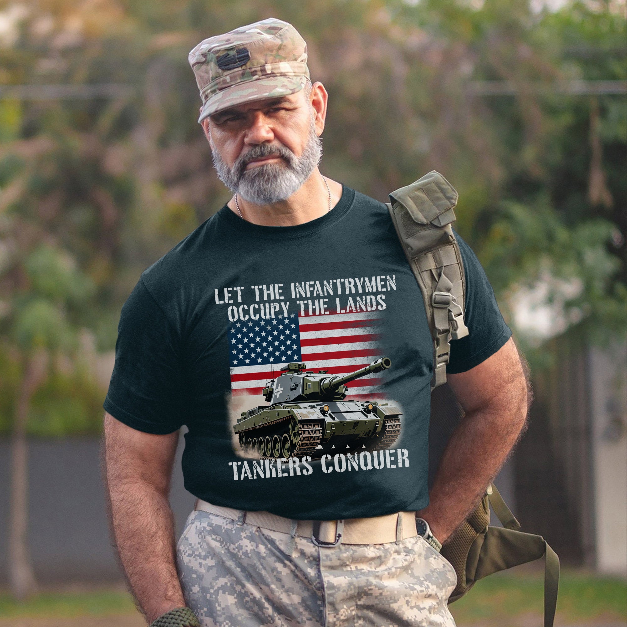 Let the Infantrymen Occupy the Lands T-Shirt