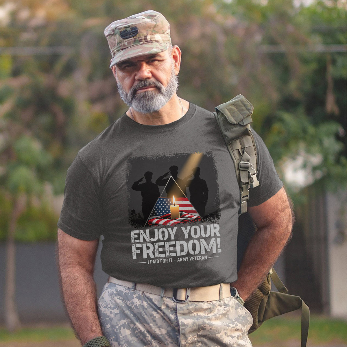 Enjoy Your Freedom I Paid for It Proud T-Shirt