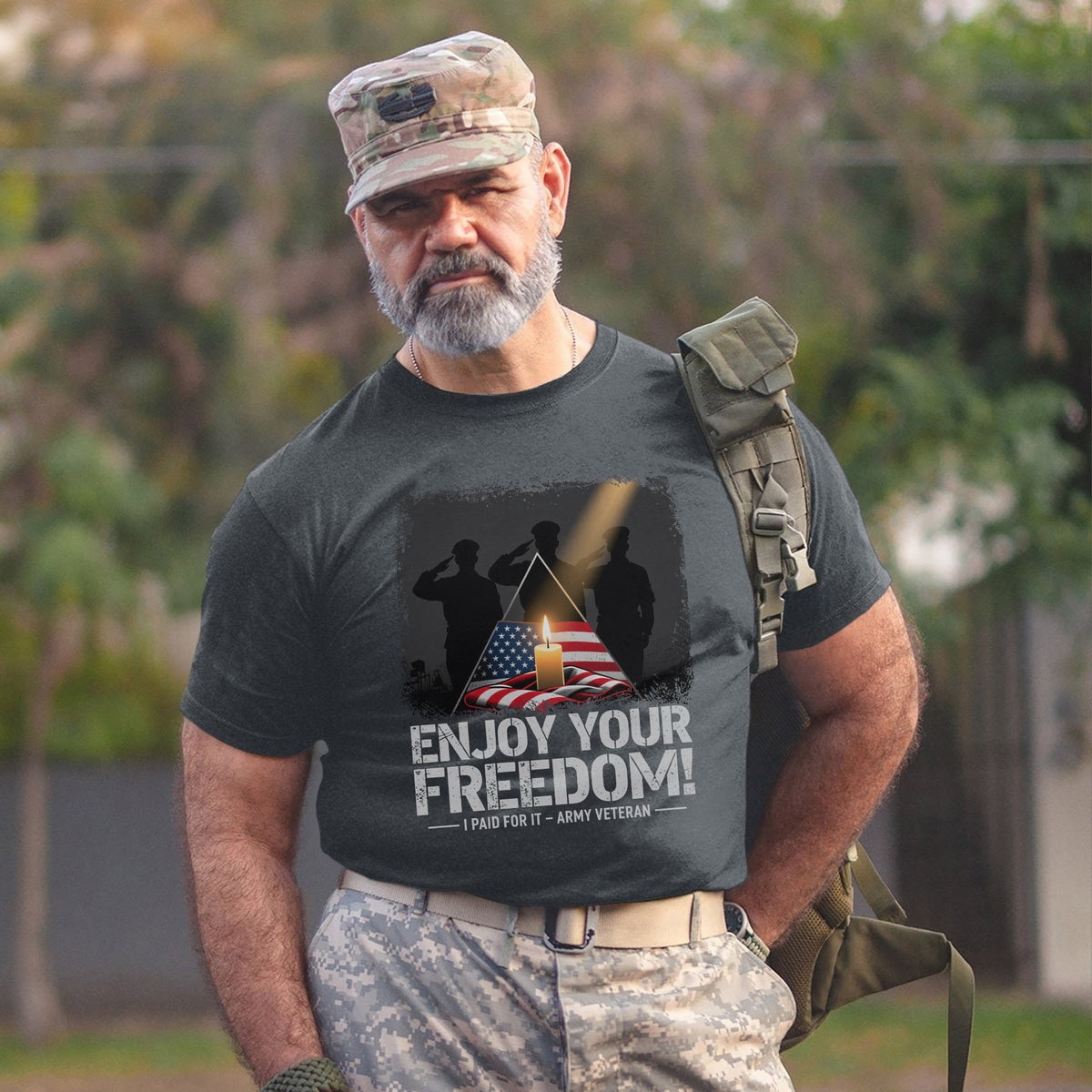 Enjoy Your Freedom I Paid for It Proud T-Shirt
