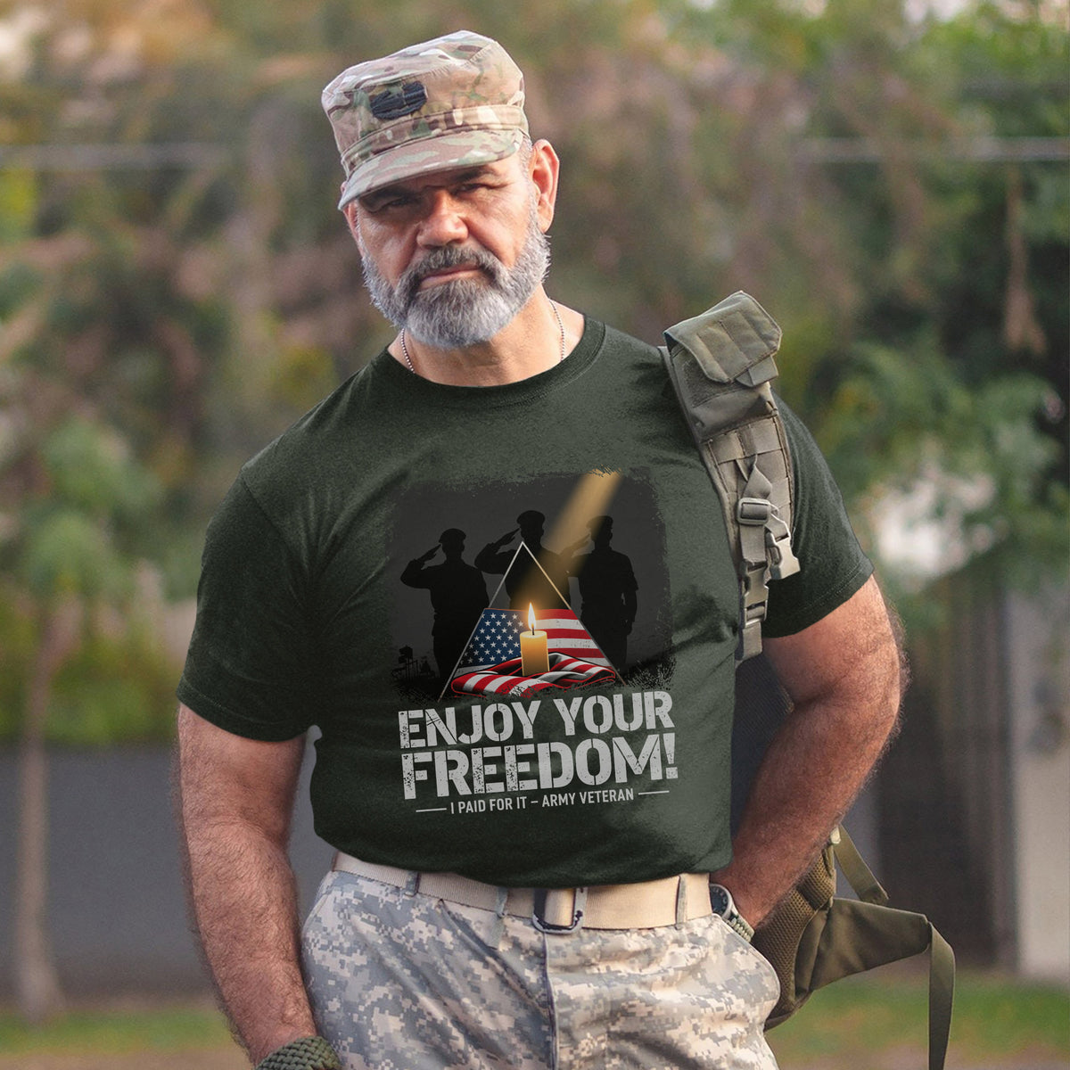 Enjoy Your Freedom I Paid for It Proud T-Shirt
