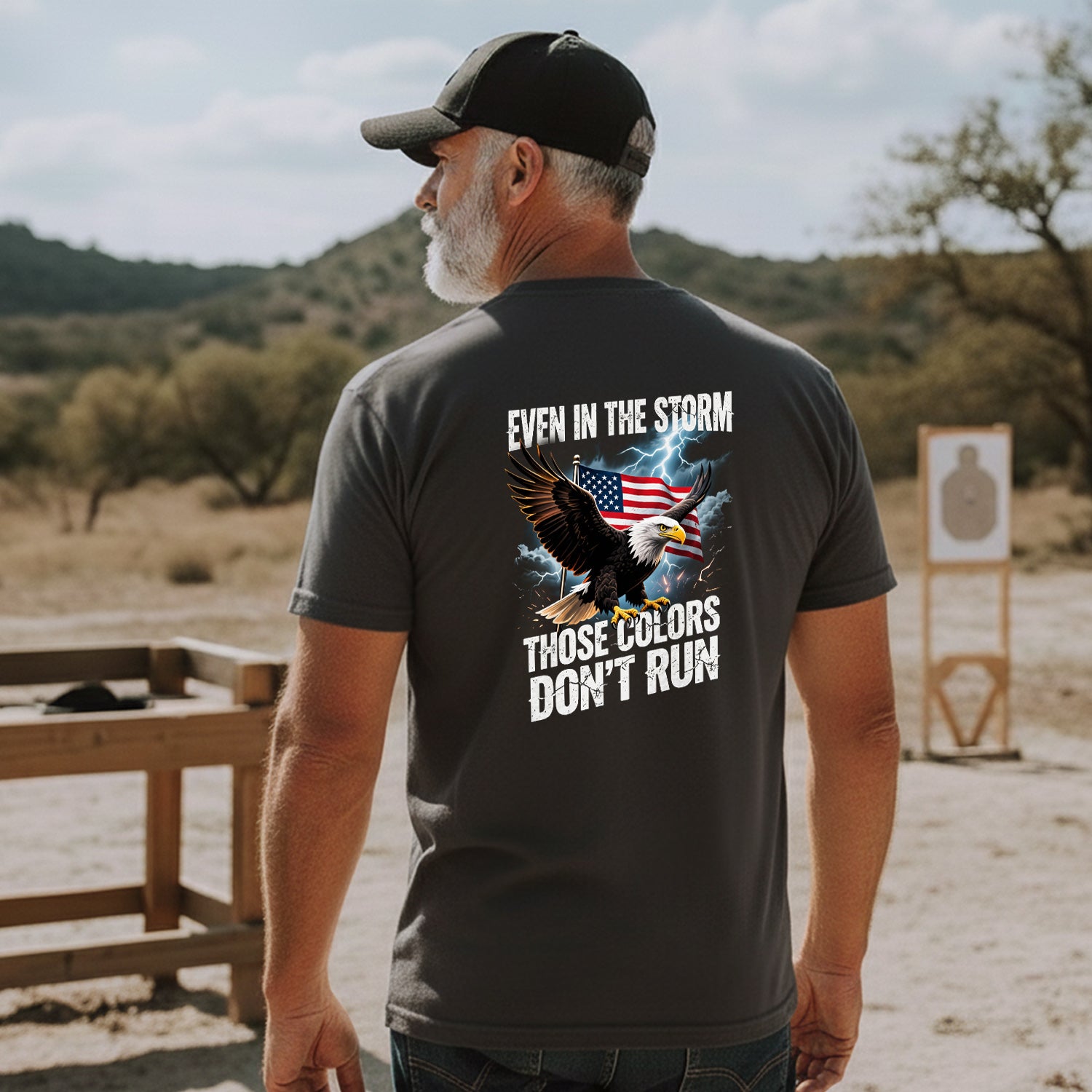 Even in the Storm These Colors Don't Run T-Shirt