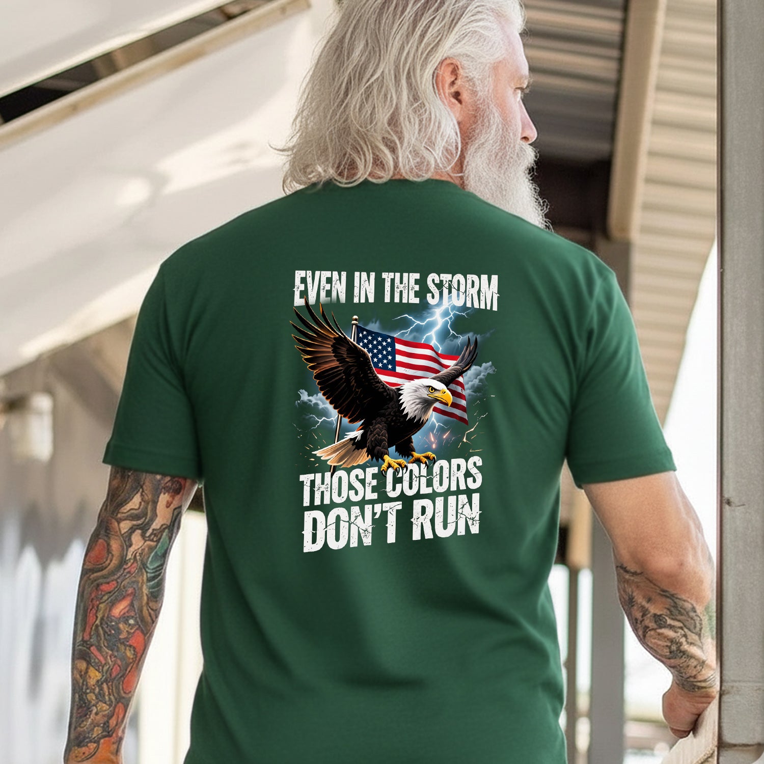 Even in the Storm These Colors Don't Run T-Shirt