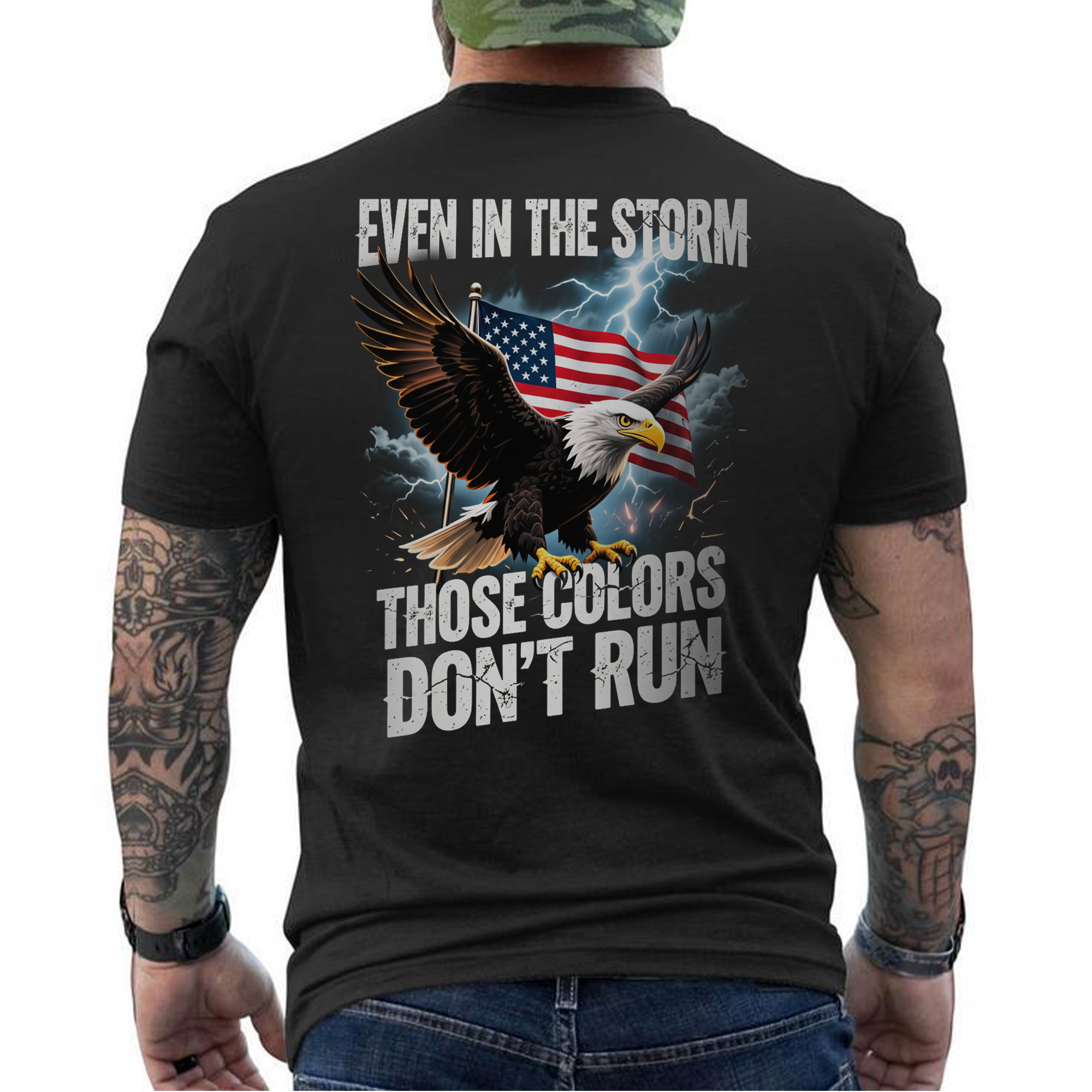 Even in the Storm These Colors Don't Run T-Shirt