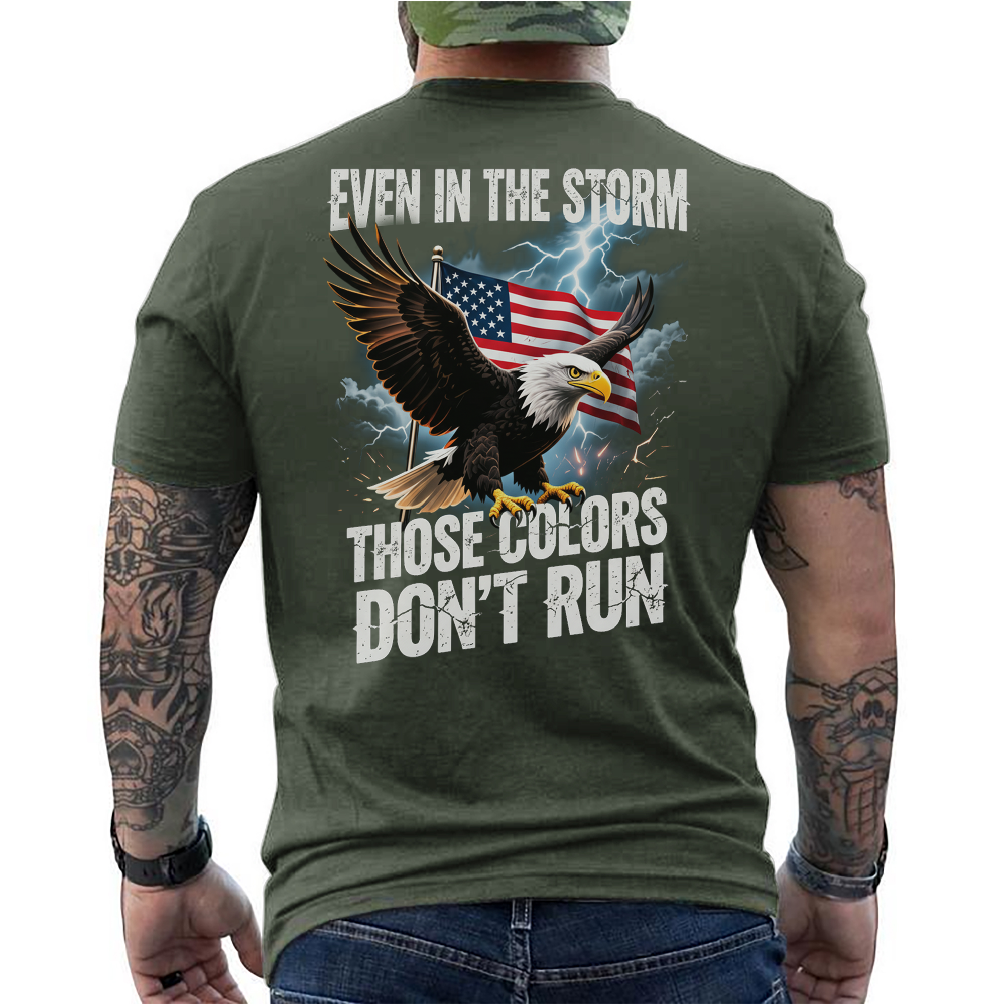 Even in the Storm These Colors Don't Run T-Shirt