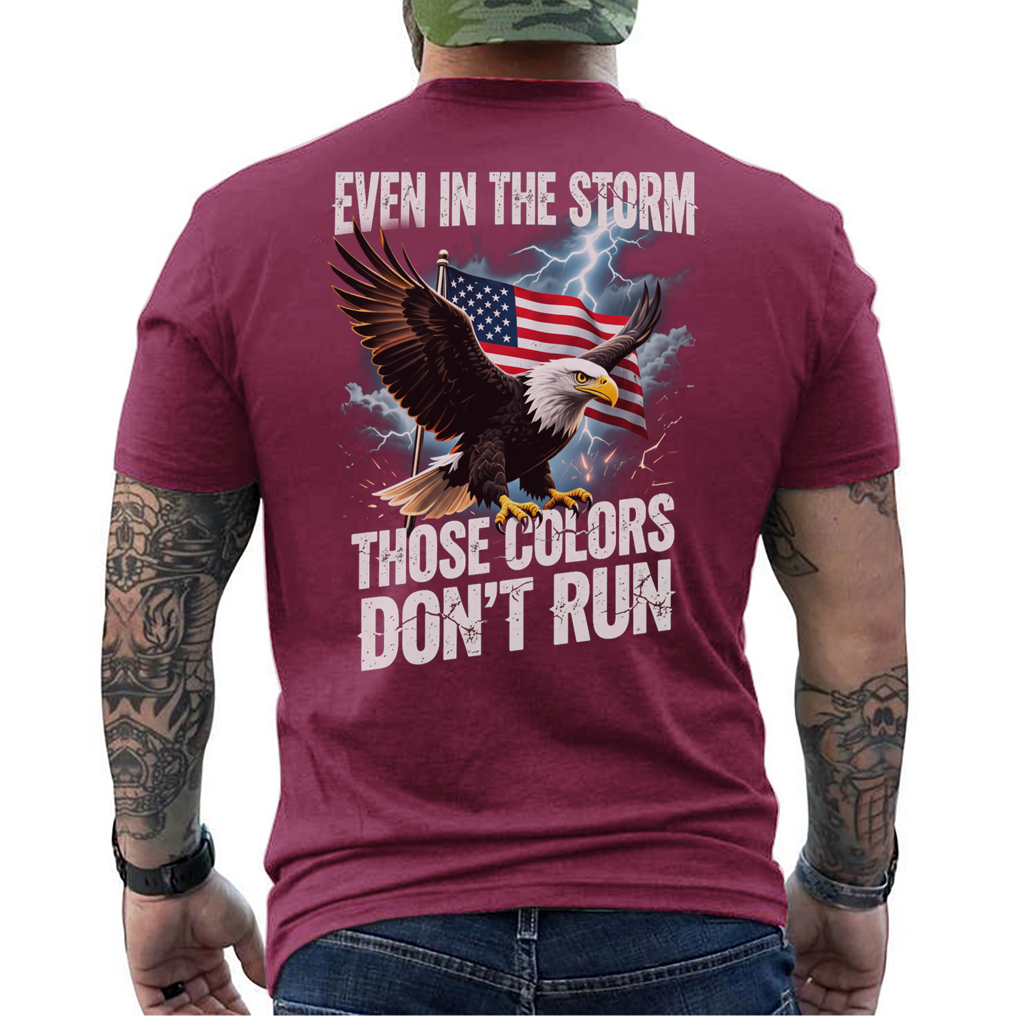 Even in the Storm These Colors Don't Run T-Shirt