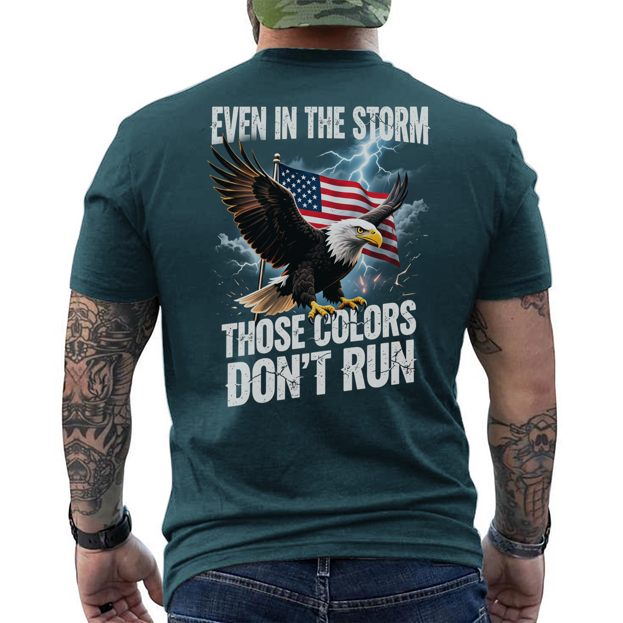 Even in the Storm These Colors Don't Run T-Shirt