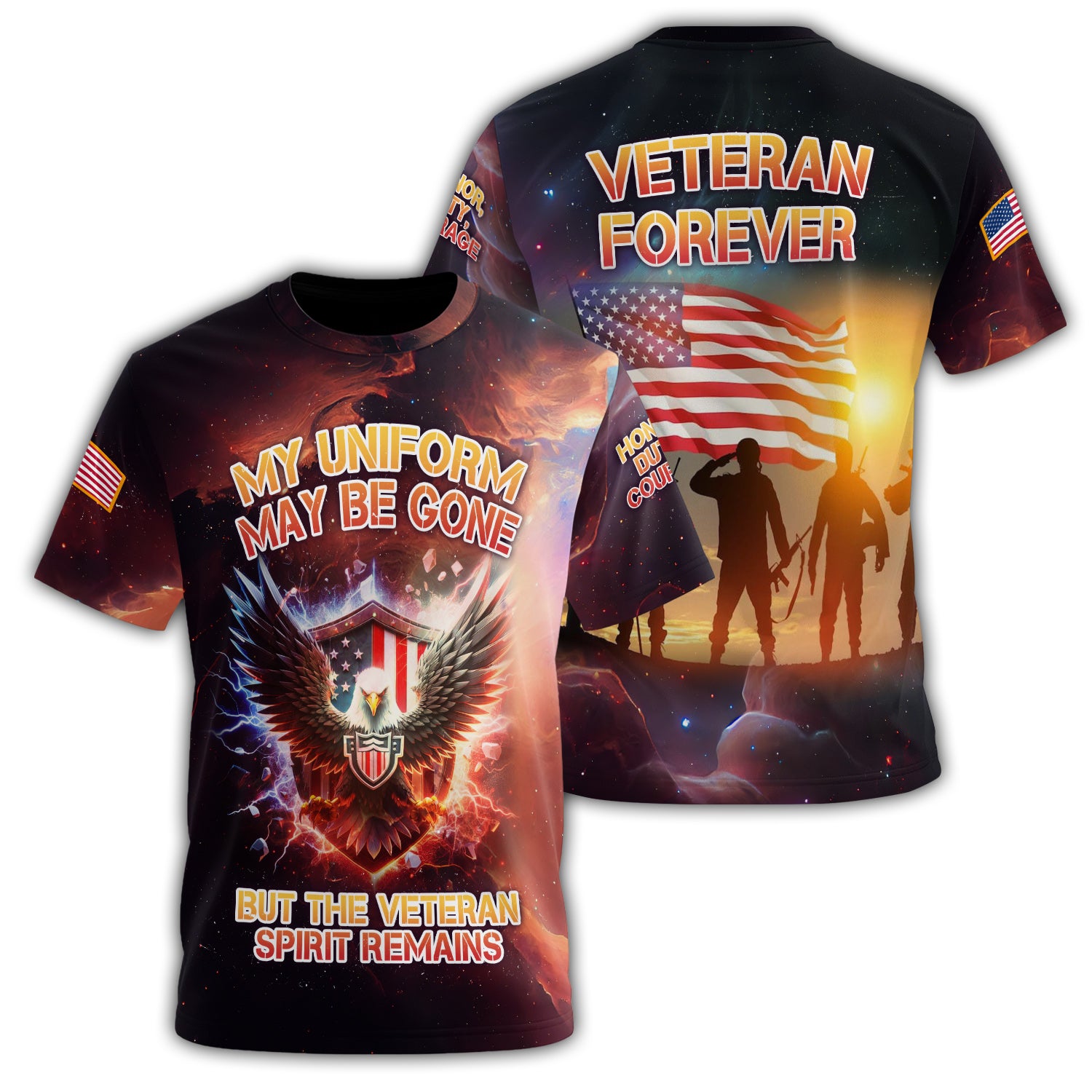 My Uniform Maybe Gone All-over Print T-Shirt