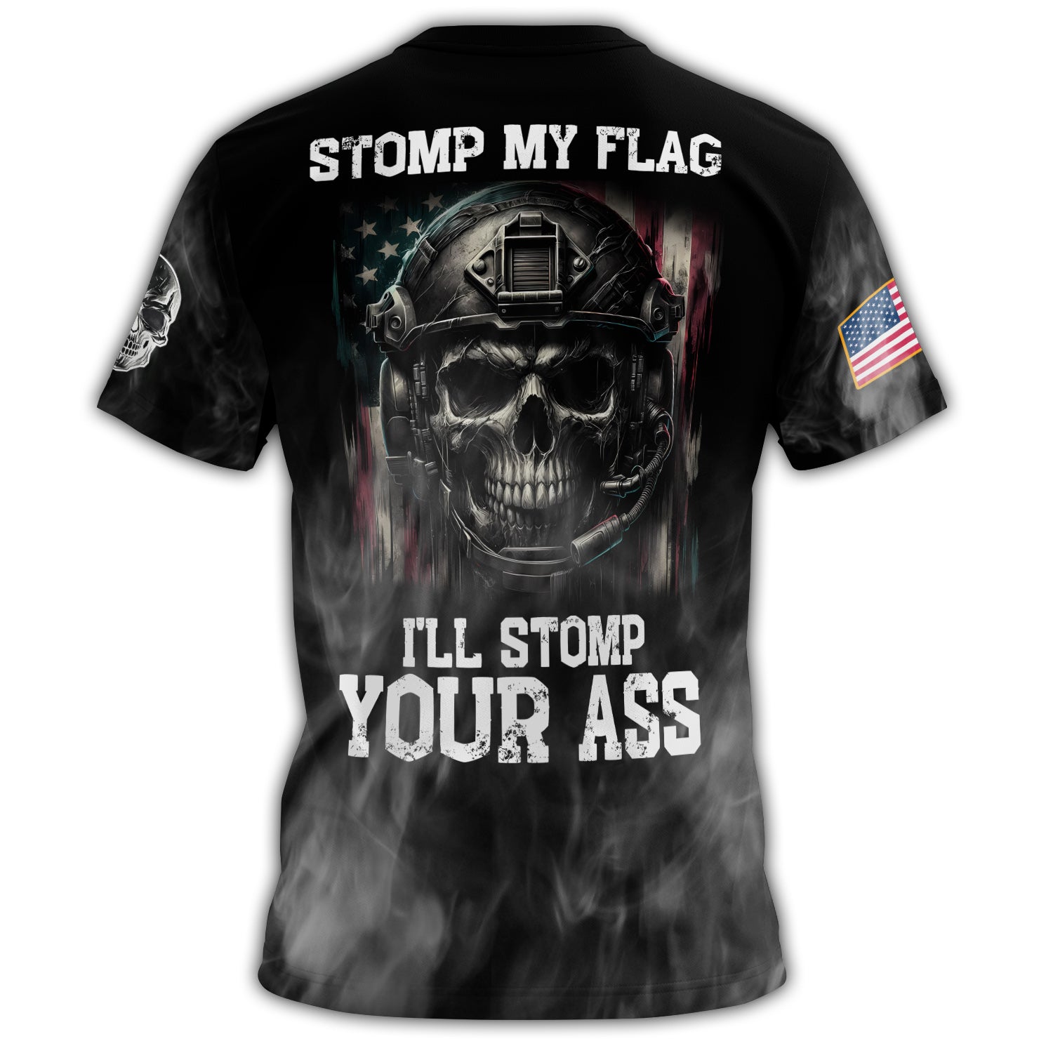 Stomp My Flag I’ll Stomp All-over Print T-Shirt