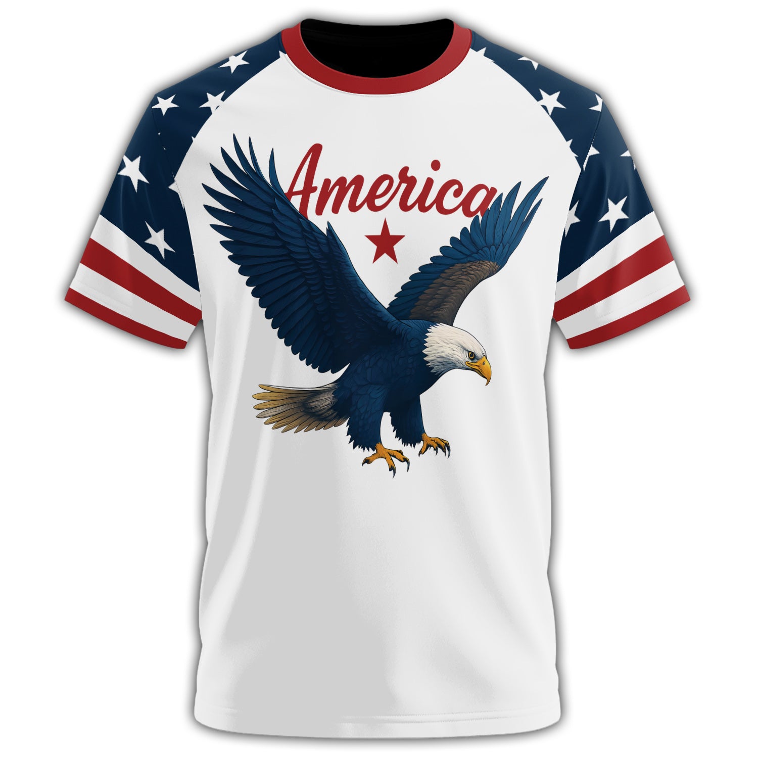 America Freedom Isn’t Free All-over Print T-Shirt Secondary image