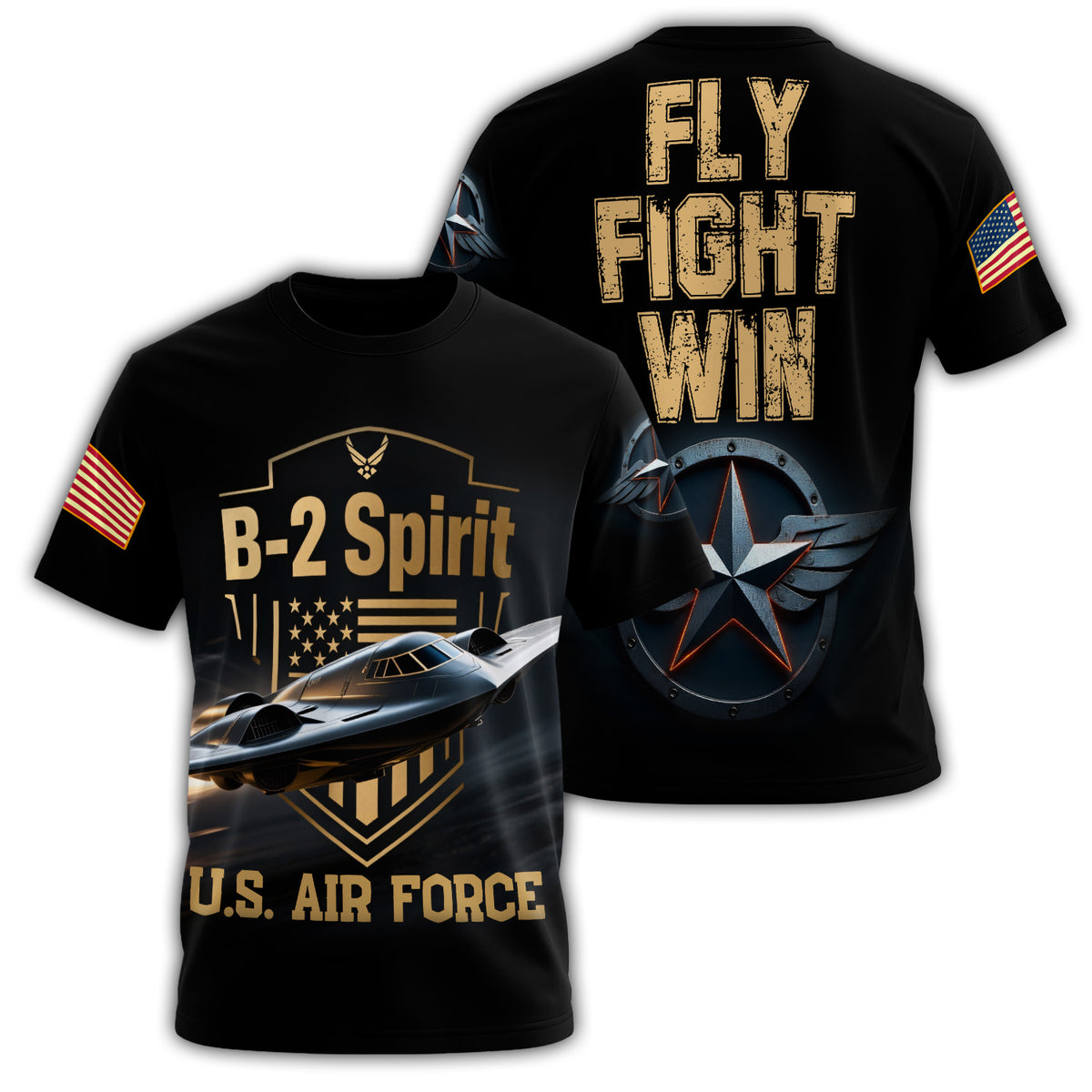 B-2 Spirit U.S. Air Force All-over Print T-Shirt Main image
