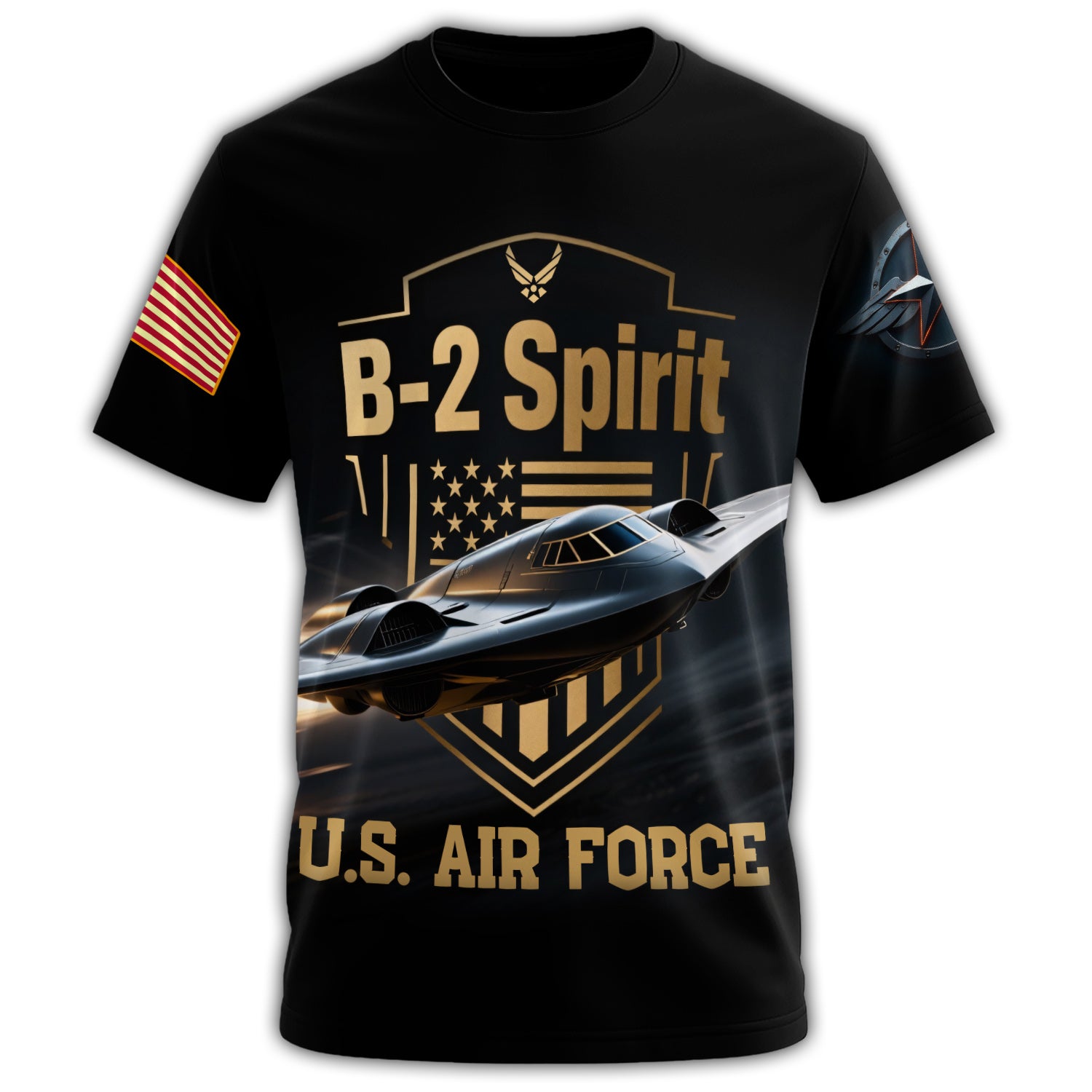 B-2 Spirit U.S. Air Force All-over Print T-Shirt Secondary image