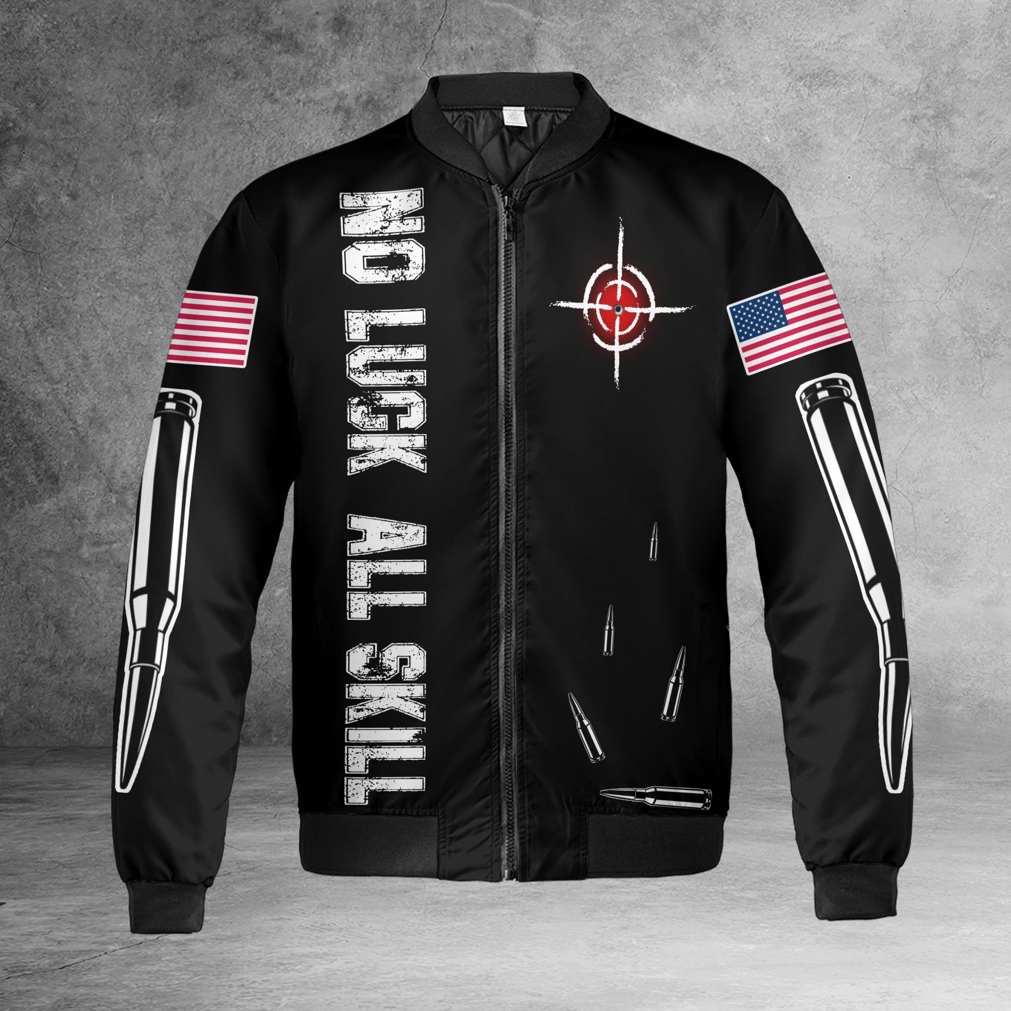 Veteran Precision All-over Print Bomber Jacket