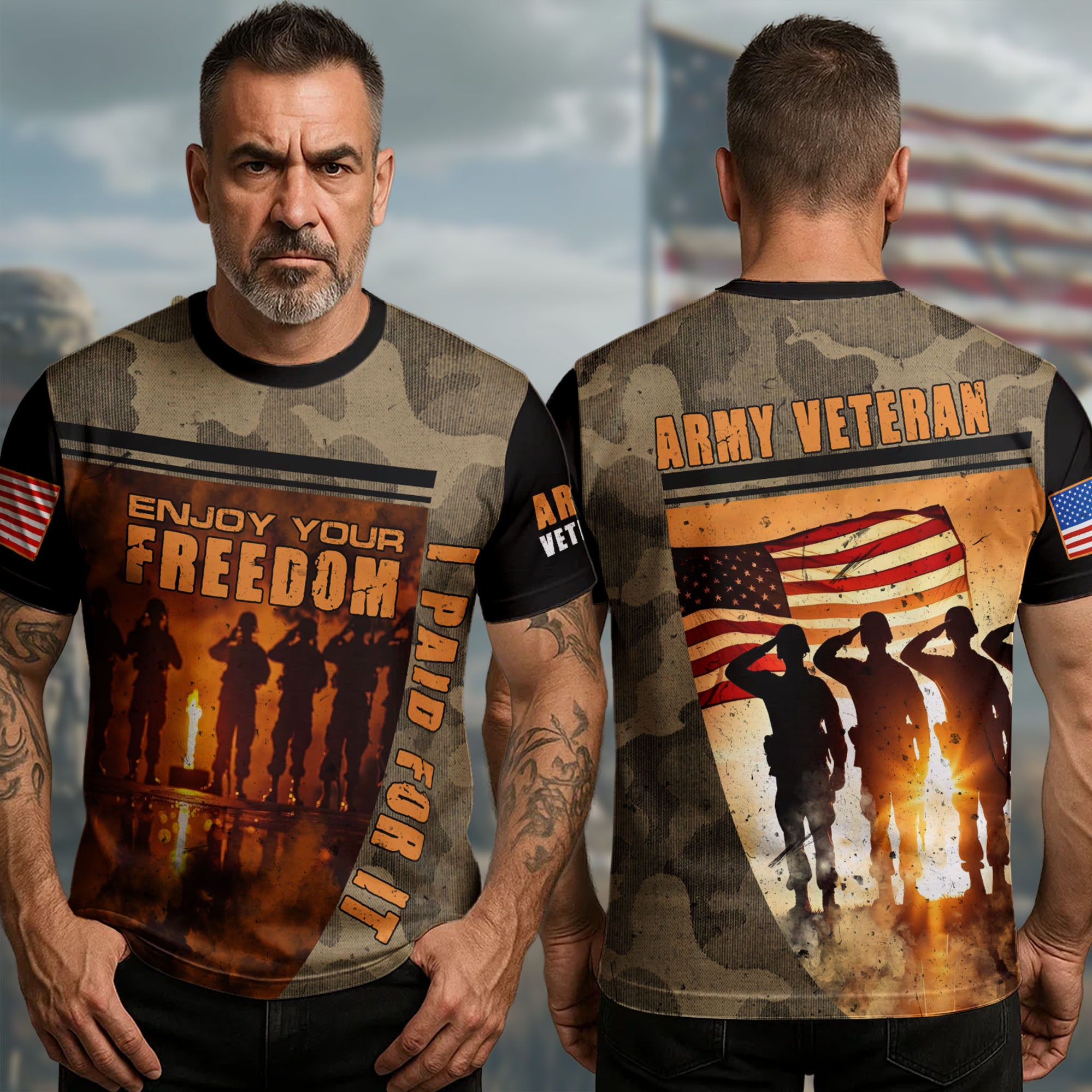 Enjoy Your Freedom I Paid All-over Print T-Shirt