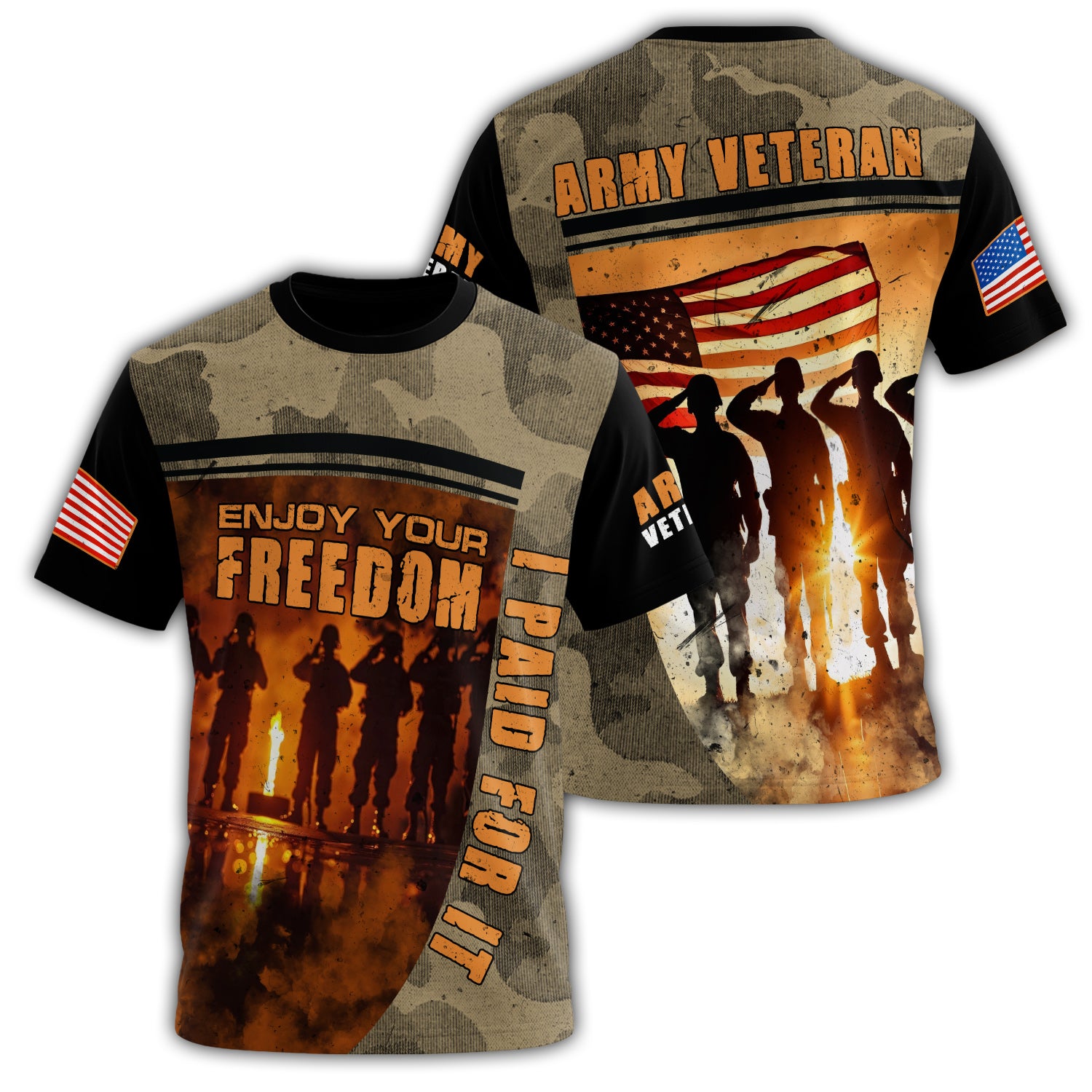Enjoy Your Freedom I Paid All-over Print T-Shirt