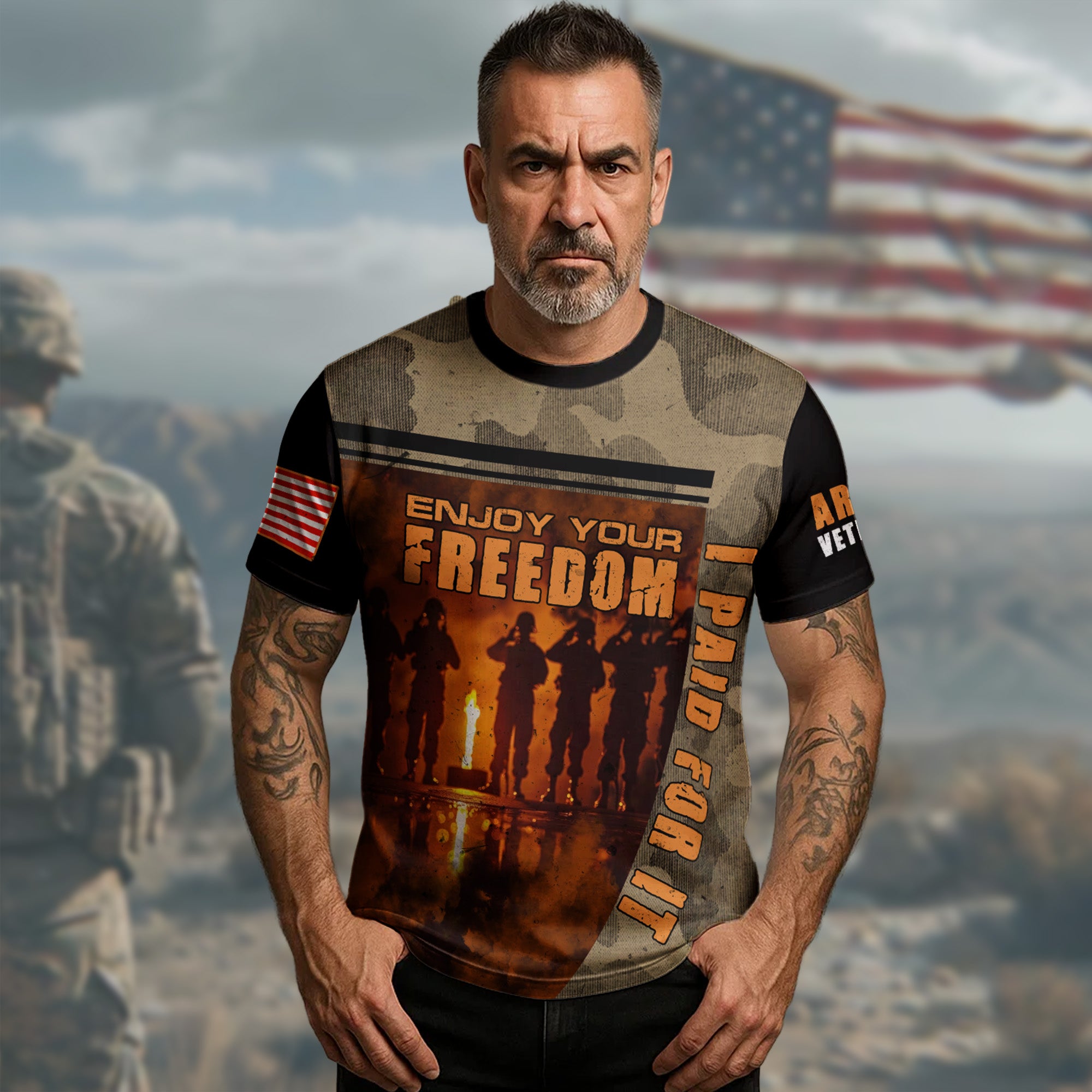Enjoy Your Freedom I Paid All-over Print T-Shirt
