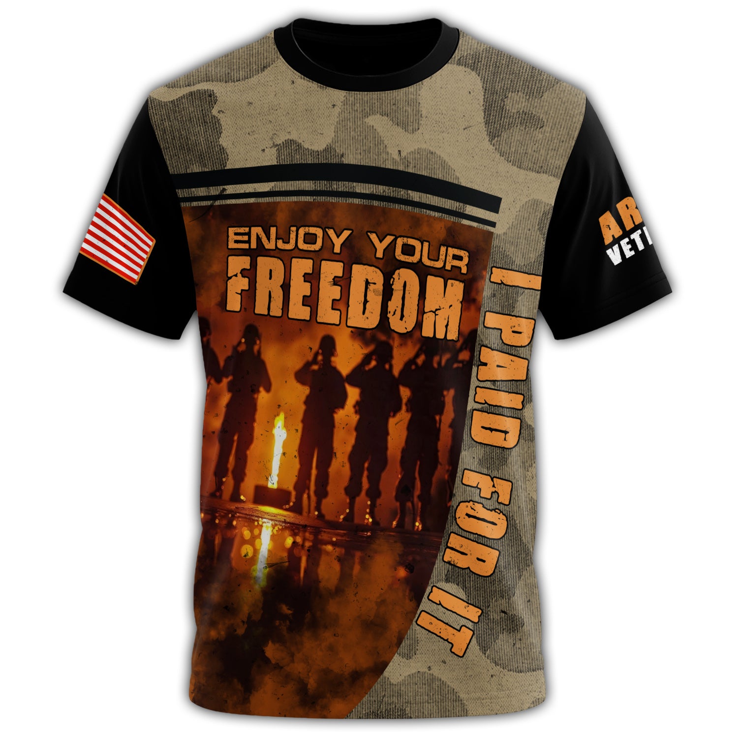 Enjoy Your Freedom I Paid All-over Print T-Shirt Secondary image