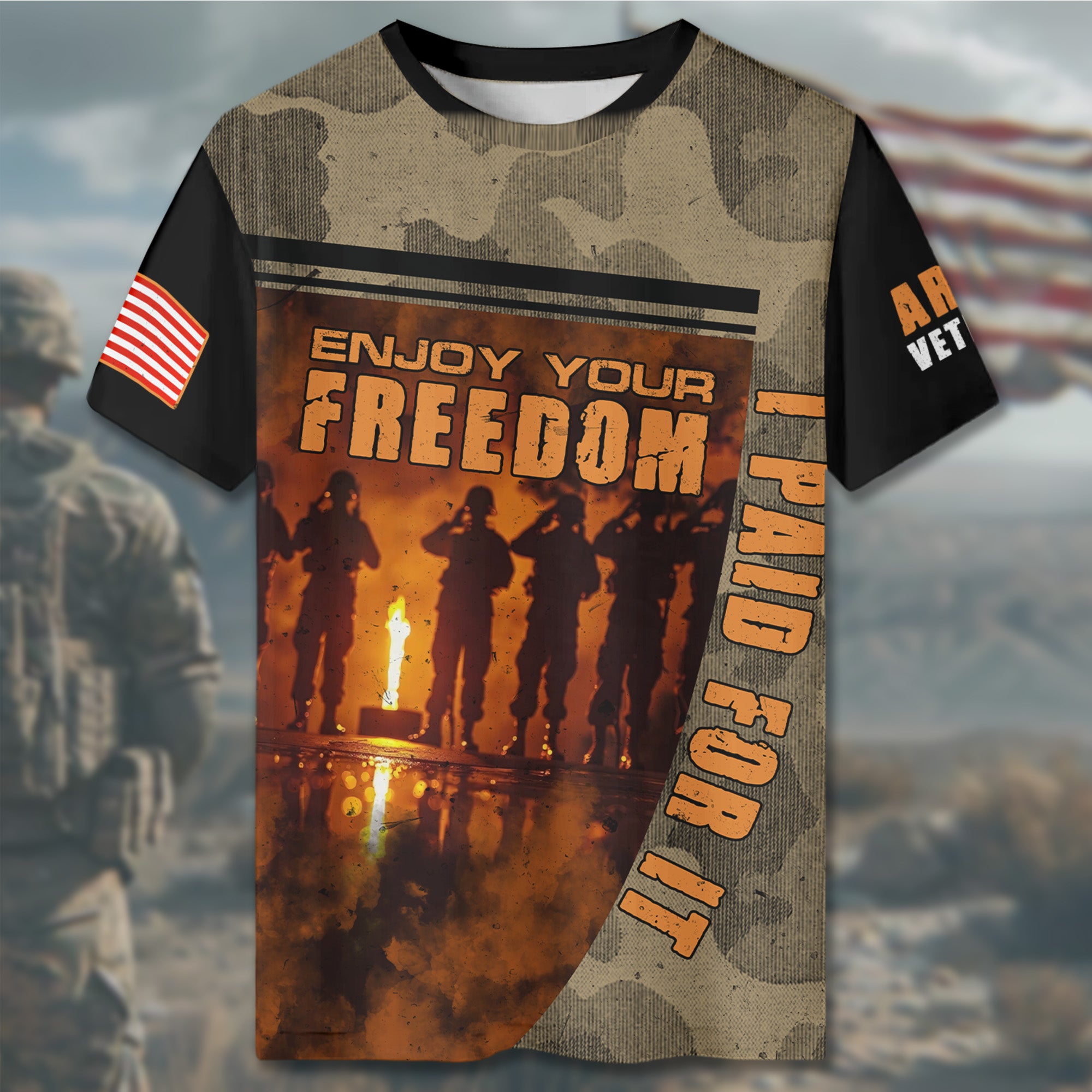 Enjoy Your Freedom I Paid All-over Print T-Shirt